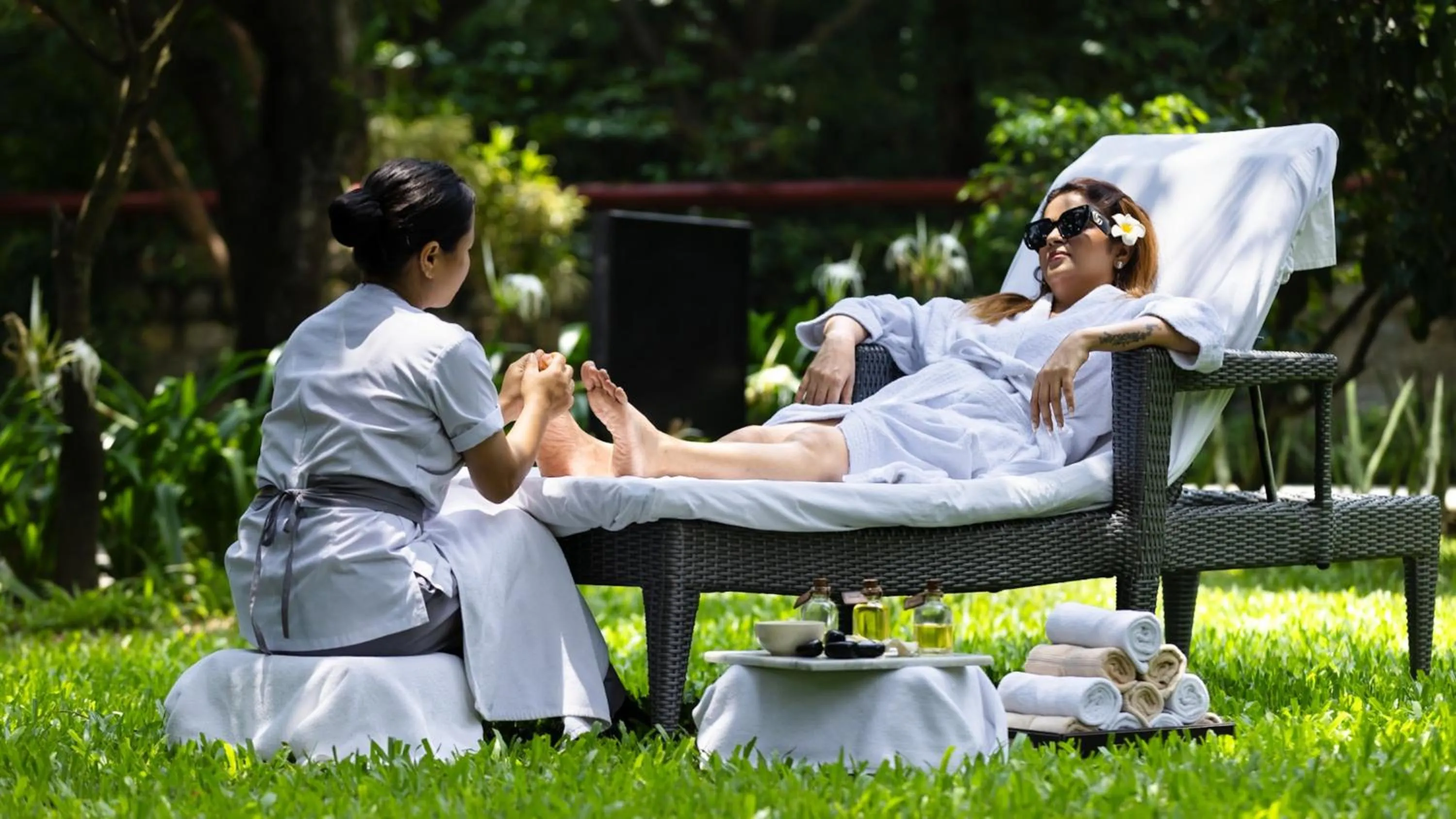 Spa and wellness centre/facilities in voco Jim Corbett by IHG
