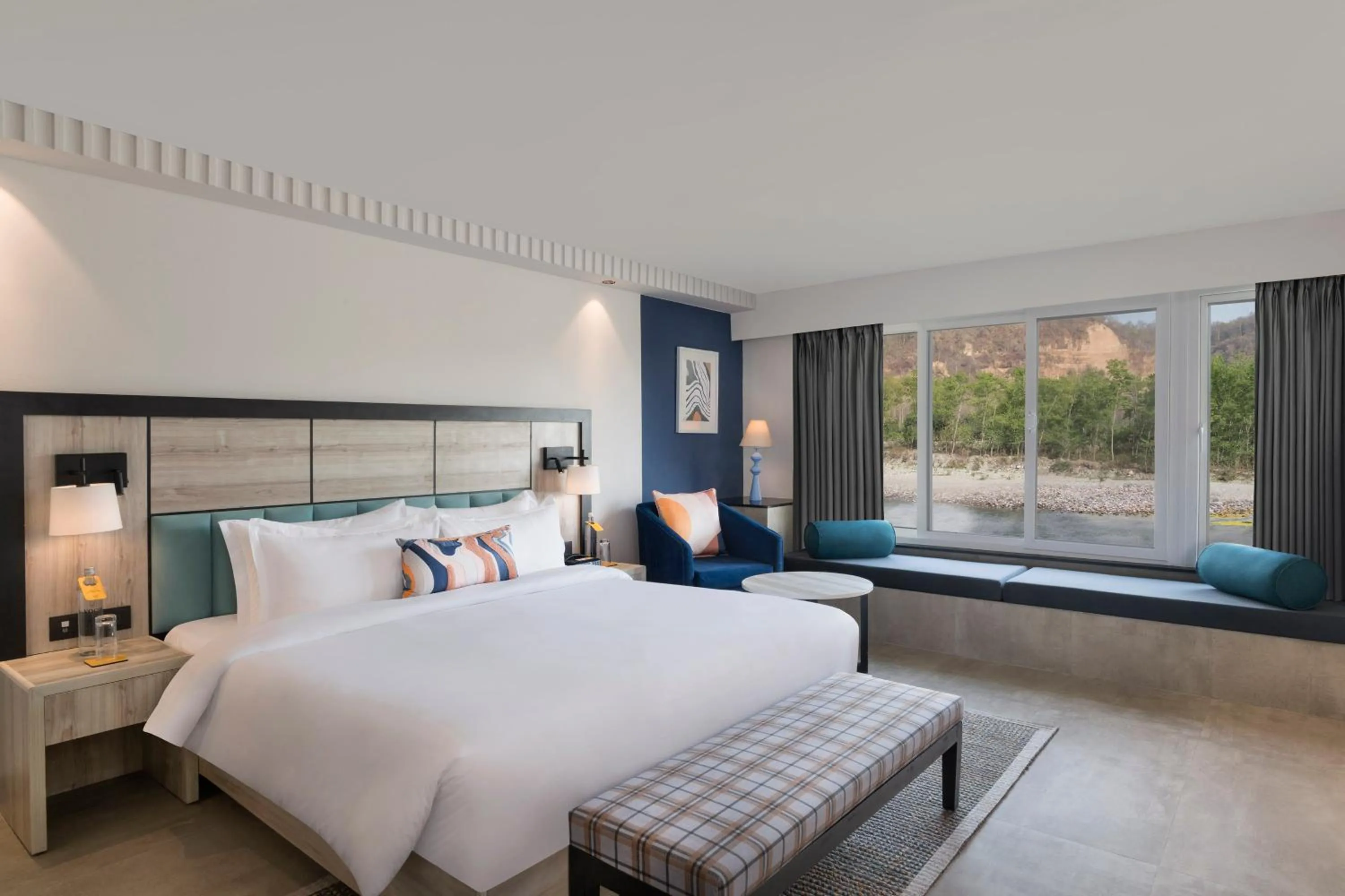 View (from property/room), Bed in voco Jim Corbett by IHG