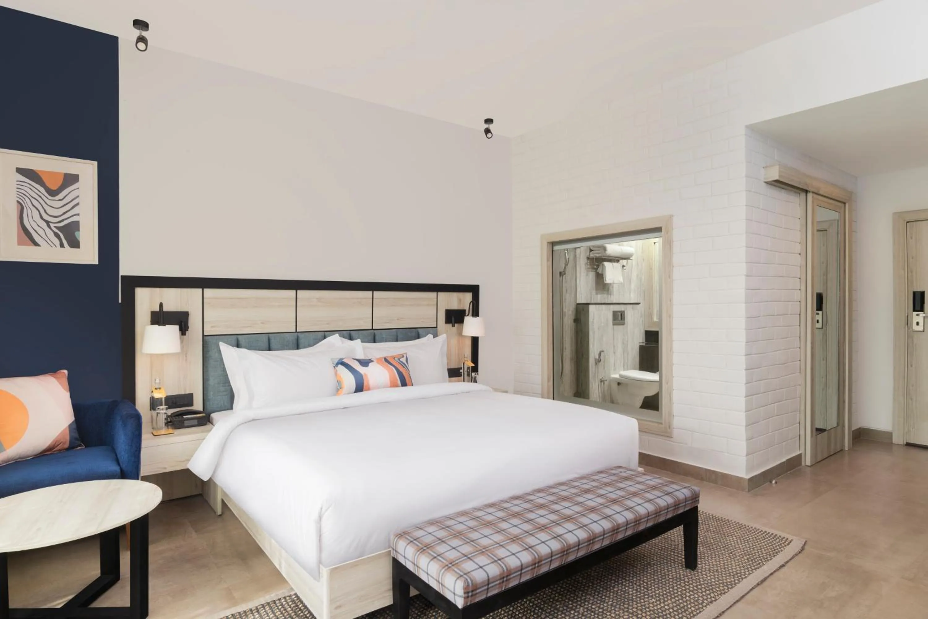 Bathroom, Bed in voco Jim Corbett by IHG