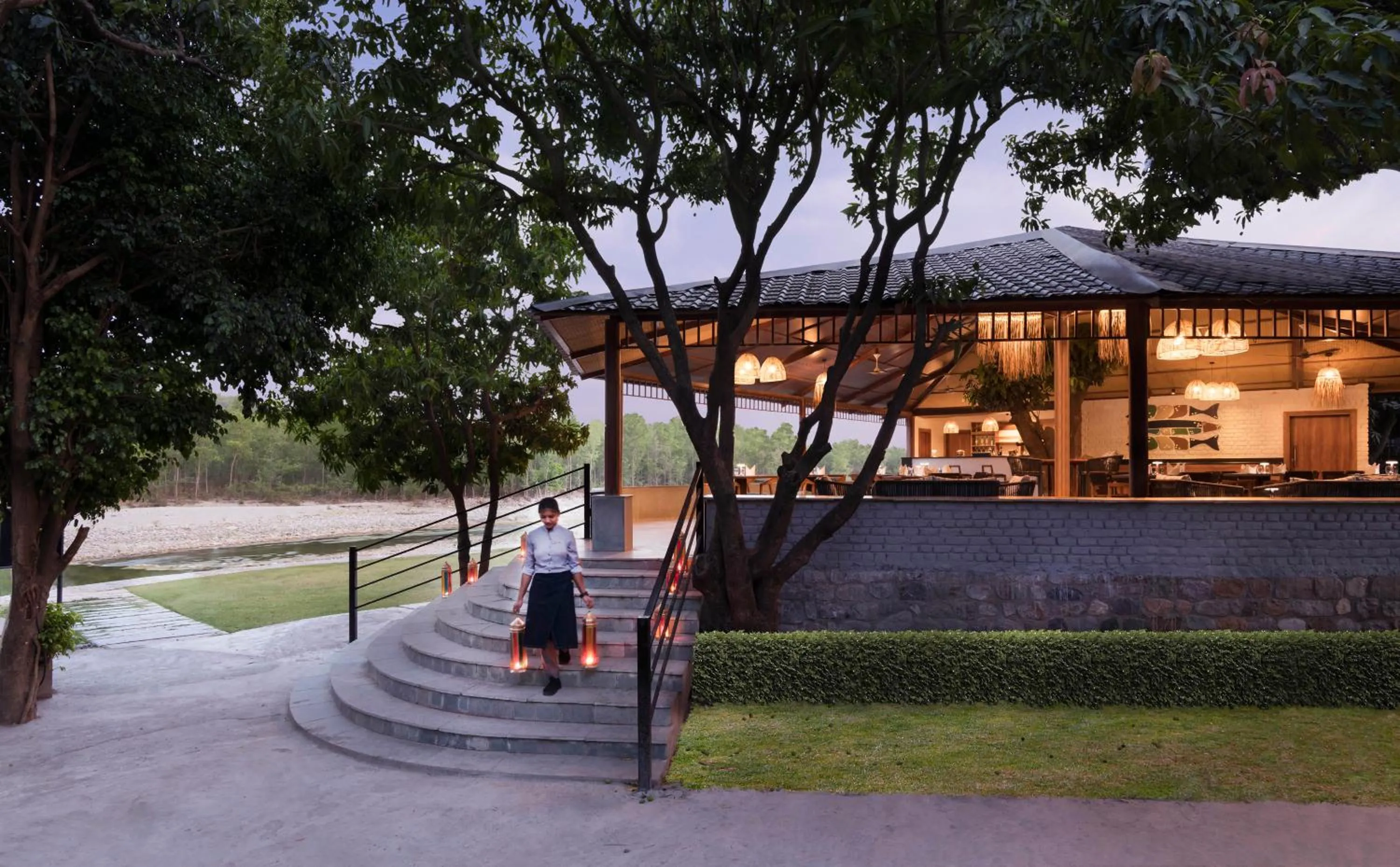 Lounge or bar in voco Jim Corbett by IHG