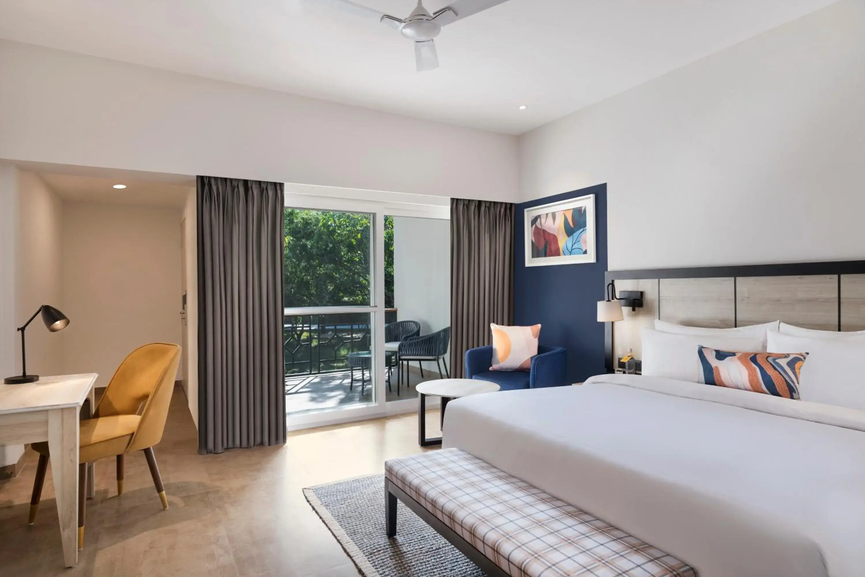 Grand King Room with Courtyard View in voco Jim Corbett by IHG Grand King Room with Courtyard View in voco Jim Corbett by IHG