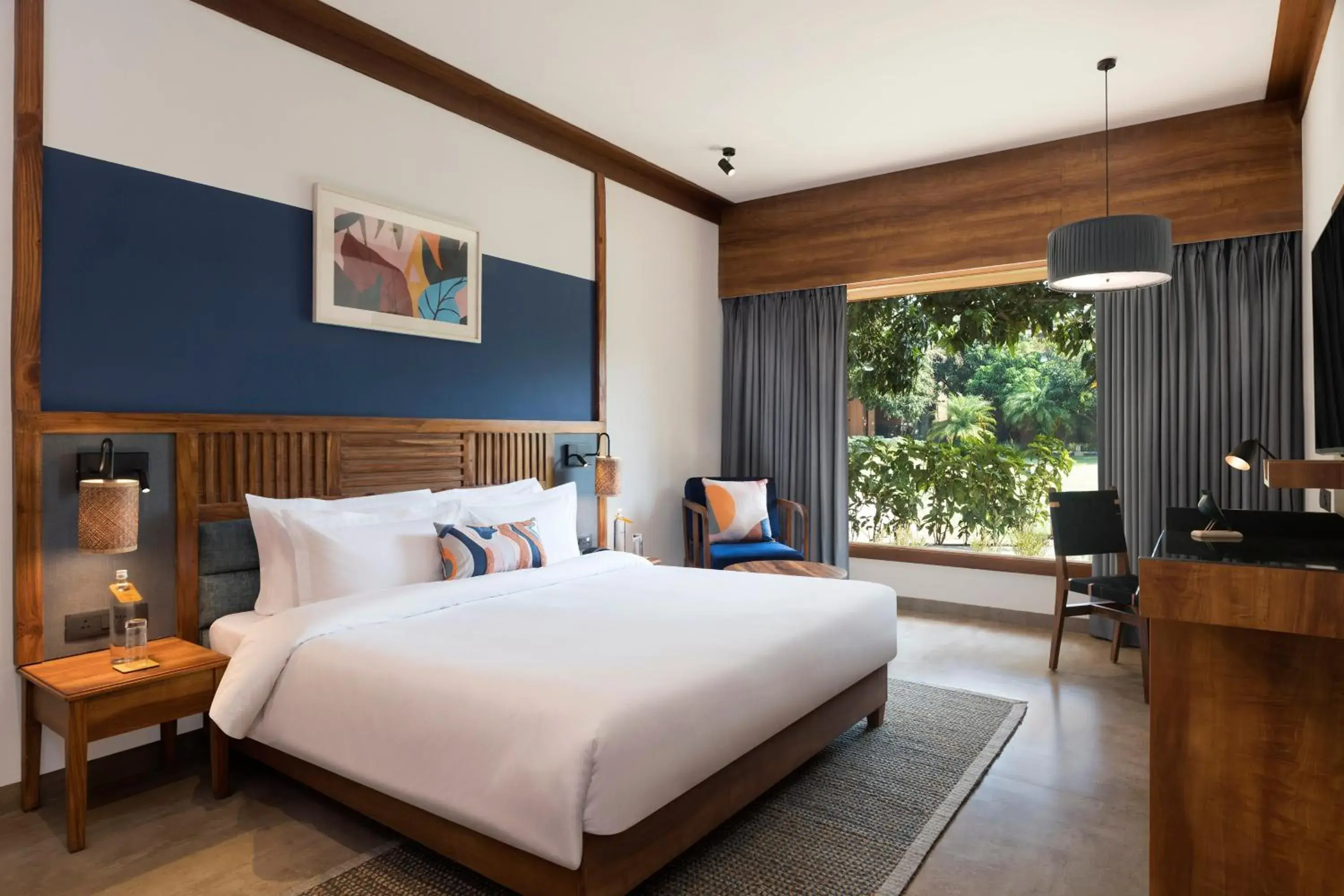 One-Bedroom Suite with Two Queen Beds and Private Garden in voco Jim Corbett by IHG One-Bedroom Suite with Two Queen Beds and Private Garden in voco Jim Corbett by IHG