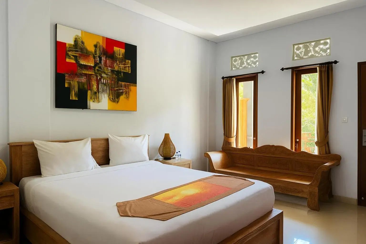 Deluxe Double Room in Dede Cottage Ubud Deluxe Double Room in Dede Cottage Ubud