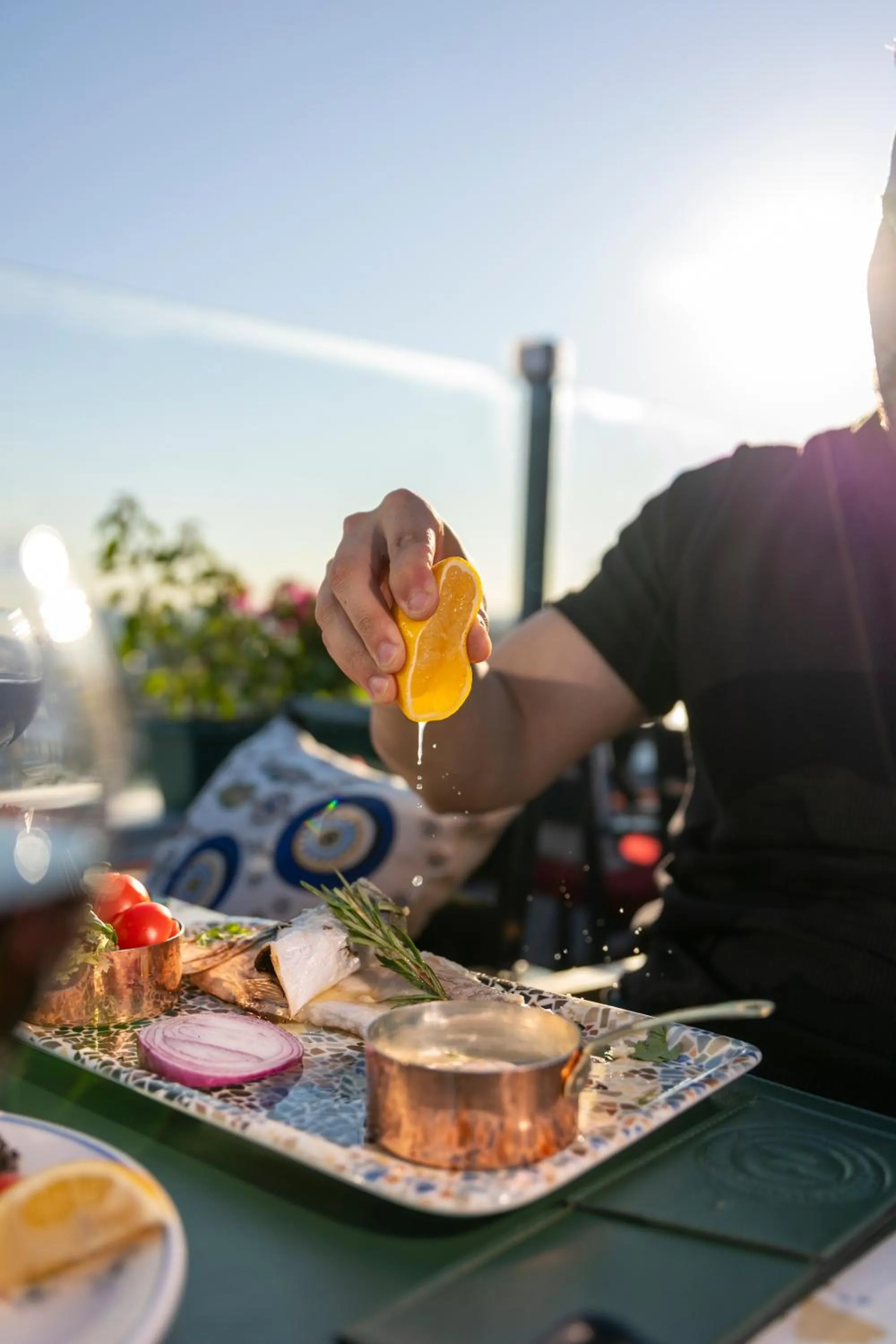 Restaurant/places to eat in Olimpic Hotel