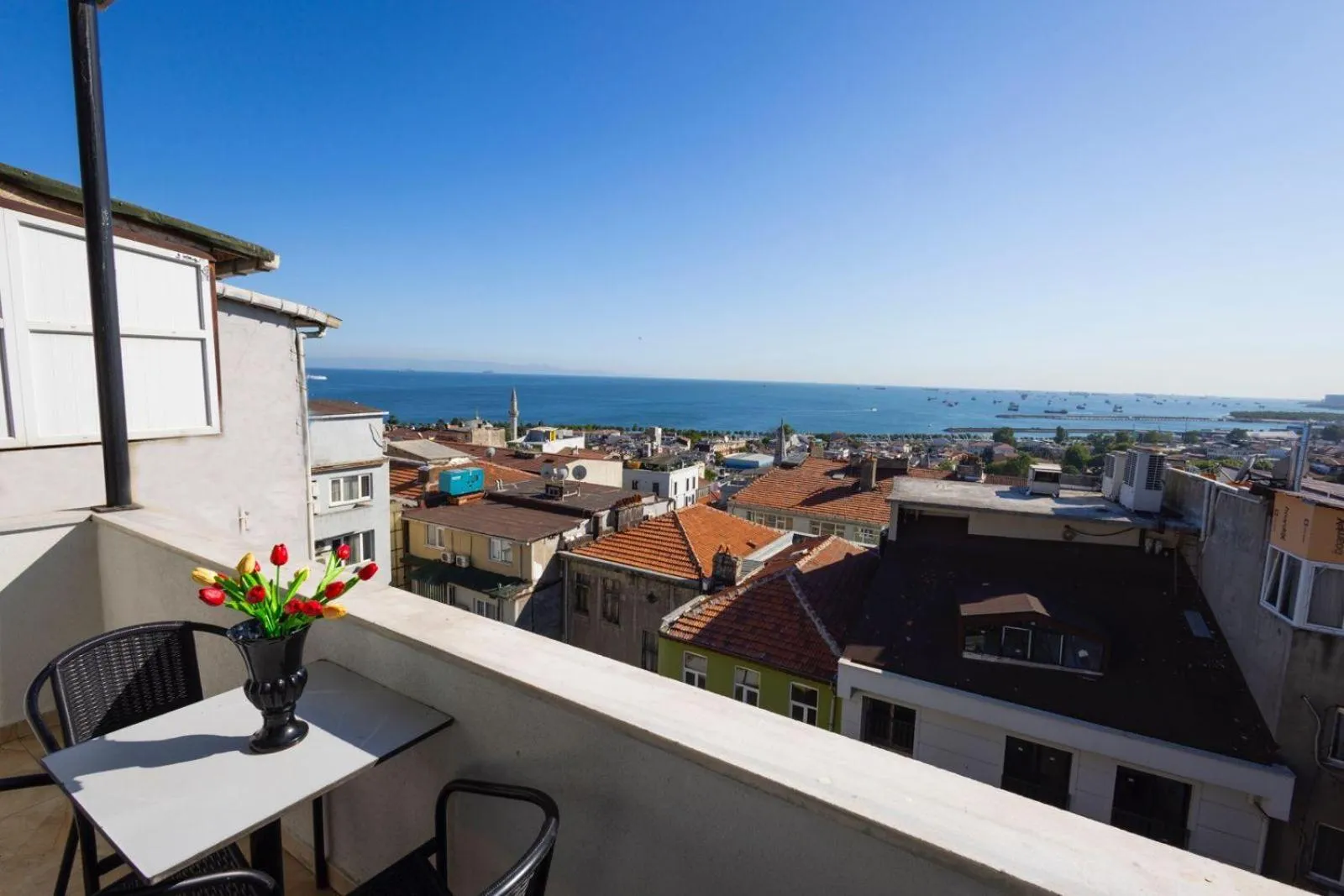 View (from property/room) in Olimpic Hotel