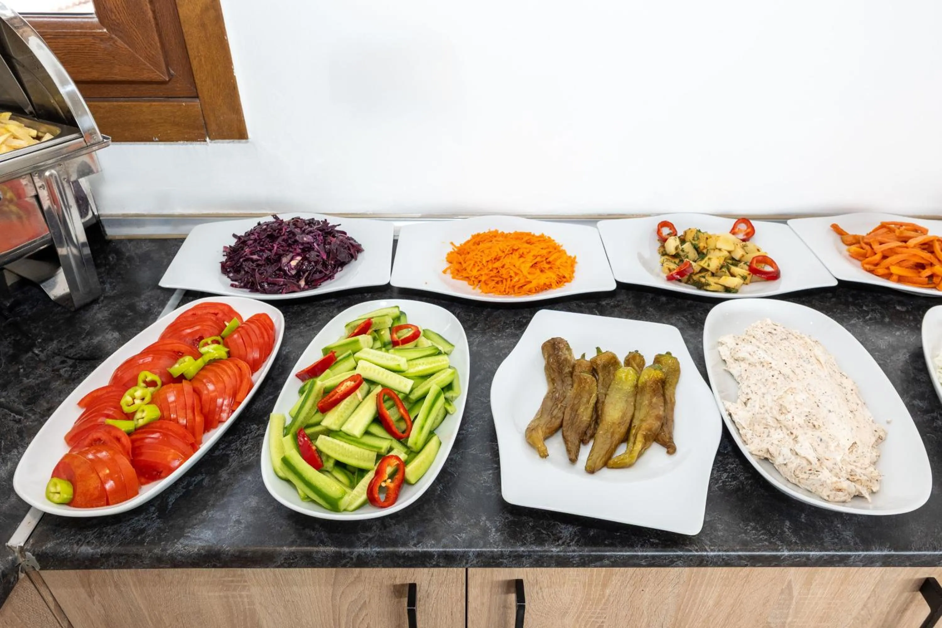 Buffet breakfast in Olimpic Hotel