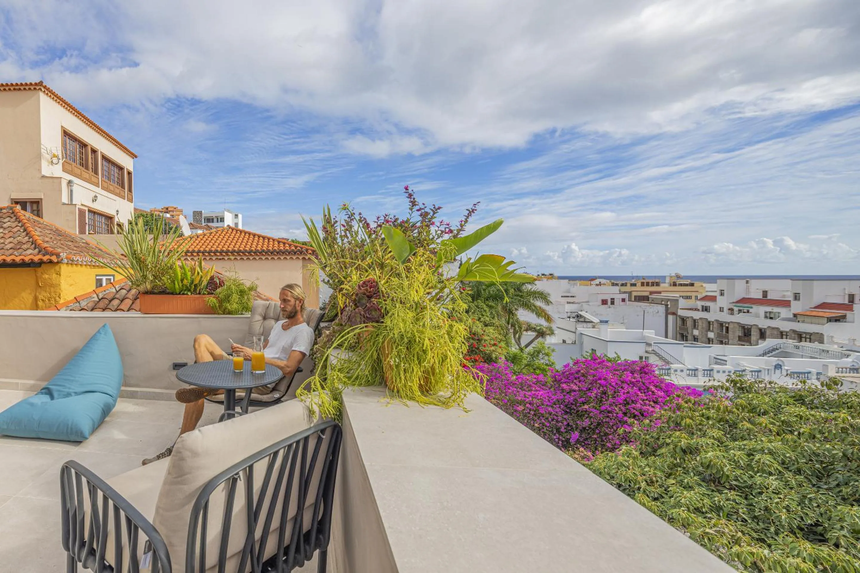 Balcony/Terrace in Hotel San Telmo