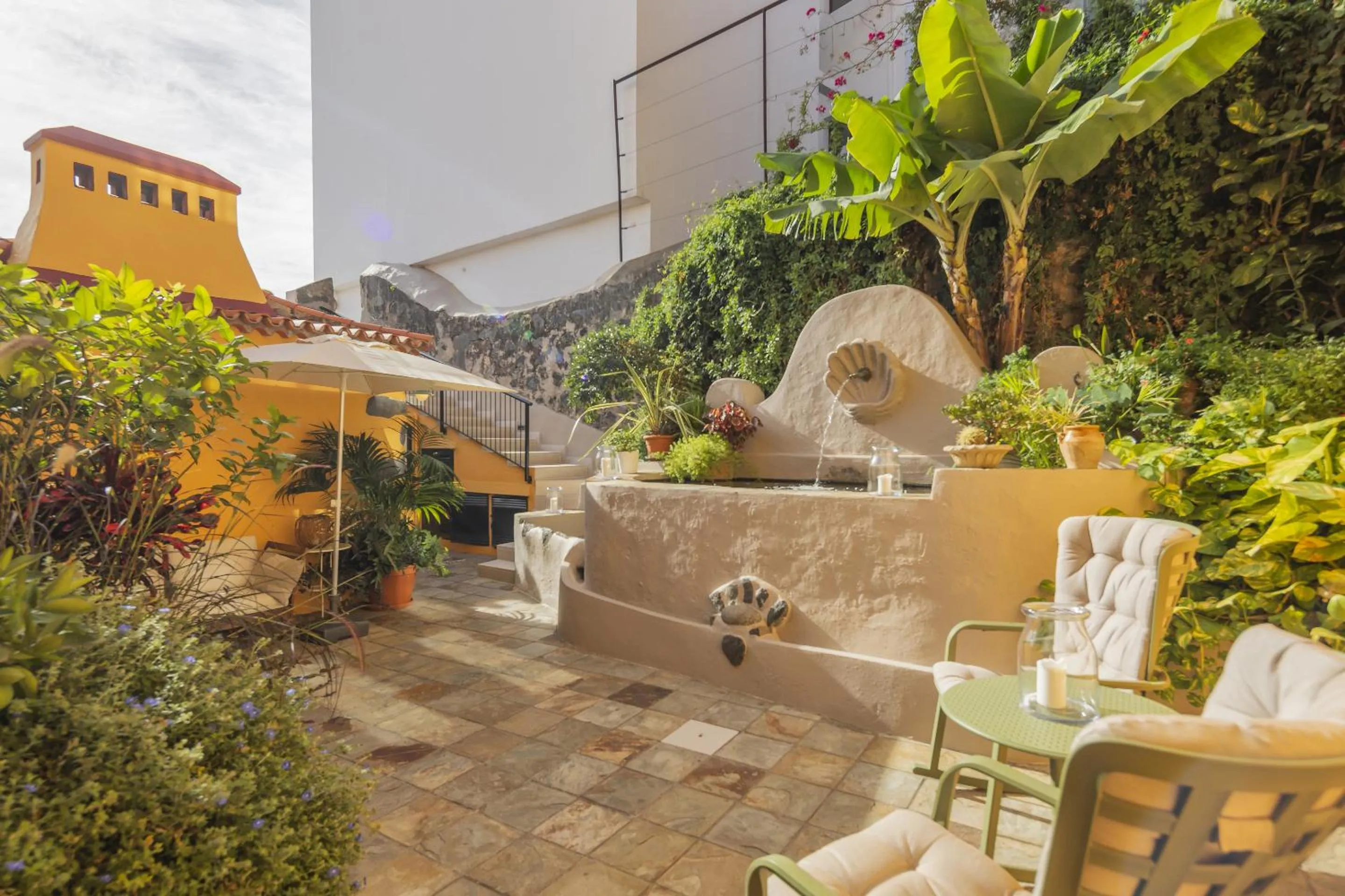 Patio in Hotel San Telmo