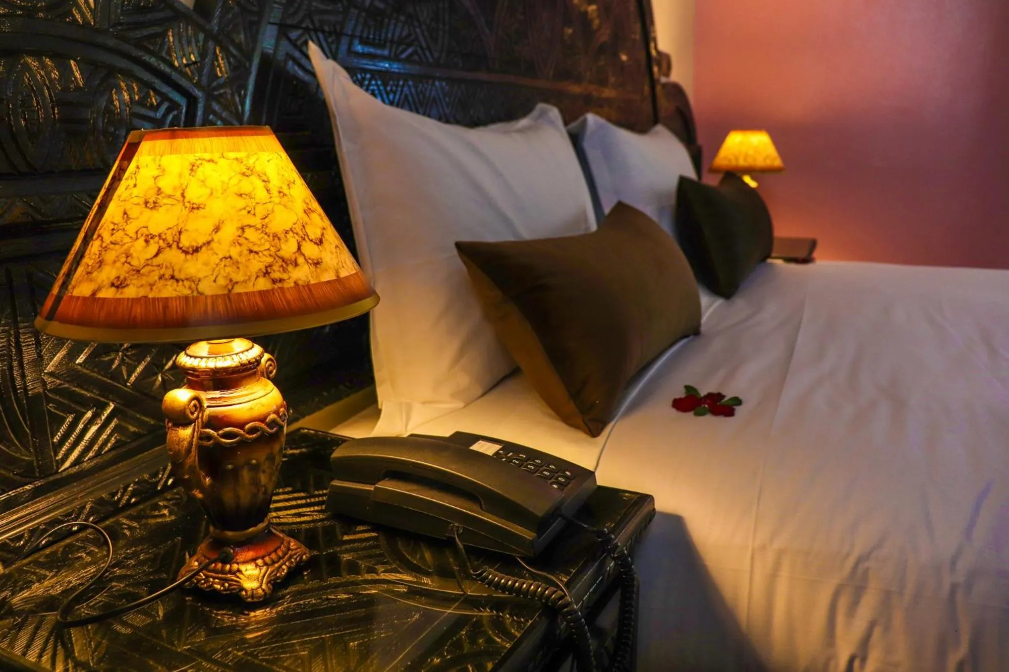 Bed in Hôtel Riad Salam Agadir