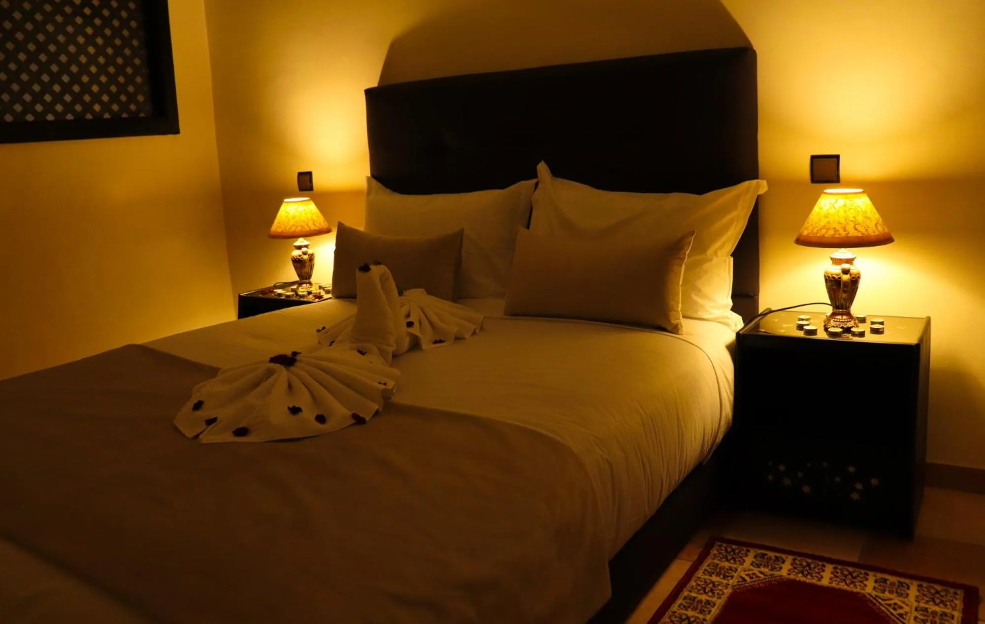 Bed in Hôtel Riad Salam Agadir
