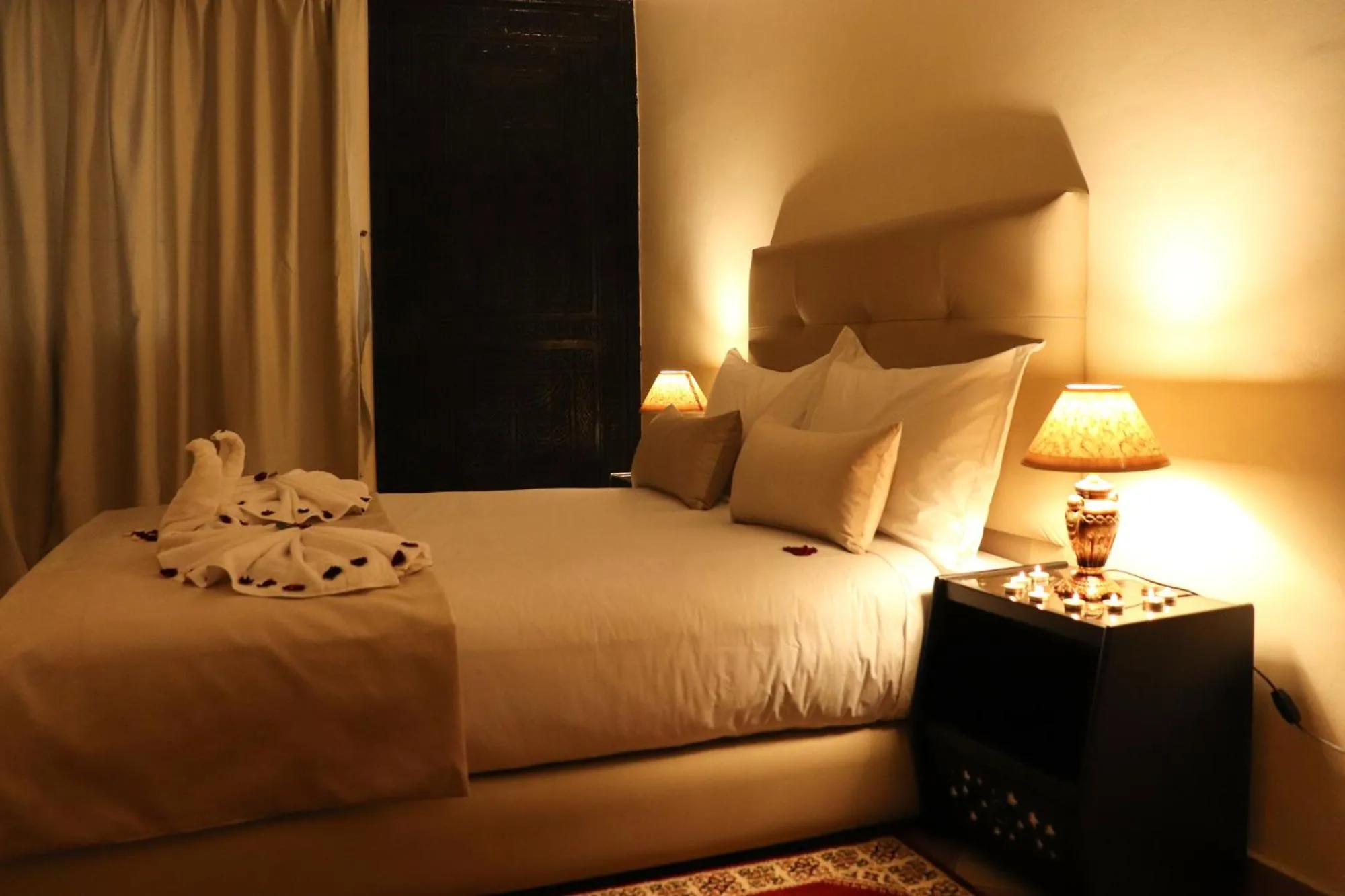 Bed in Hôtel Riad Salam Agadir