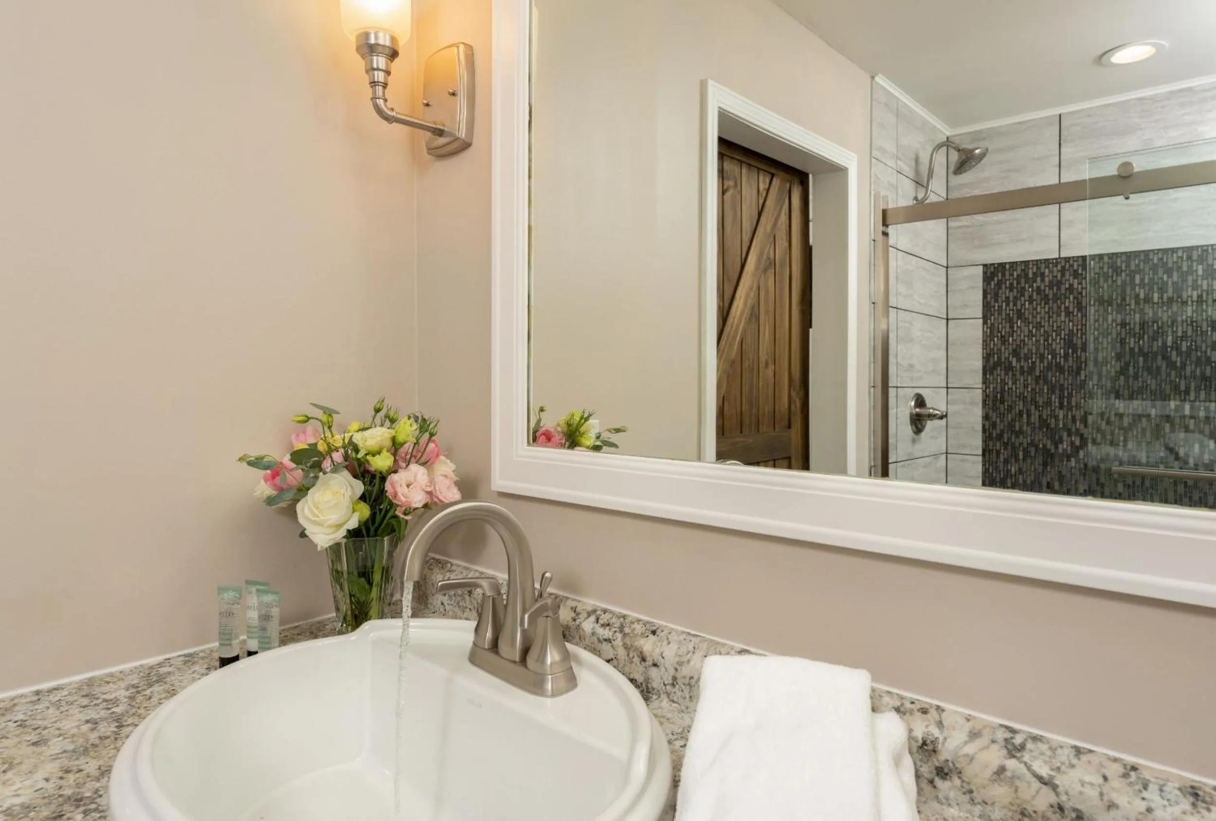 Bathroom in Magnolia Manor and Chapel