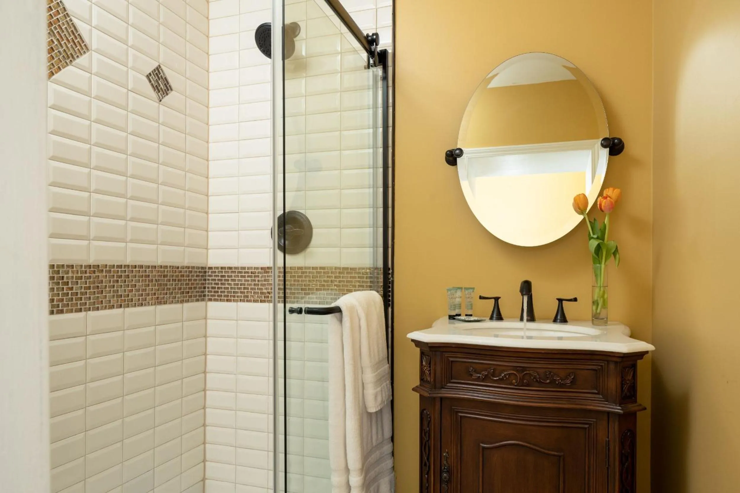 Bathroom in Magnolia Manor and Chapel
