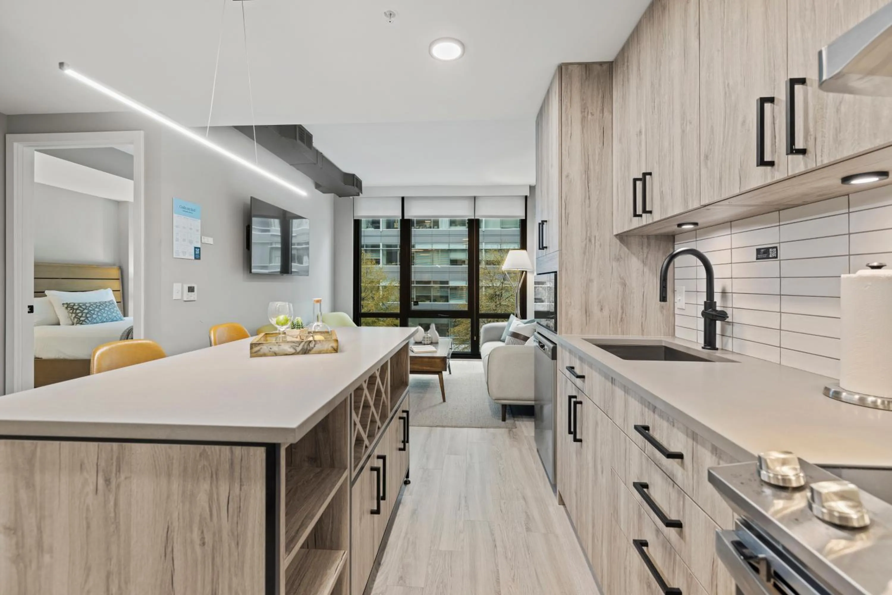 Kitchen or kitchenette in Coda on Half, a Placemakr Experience - Navy Yard