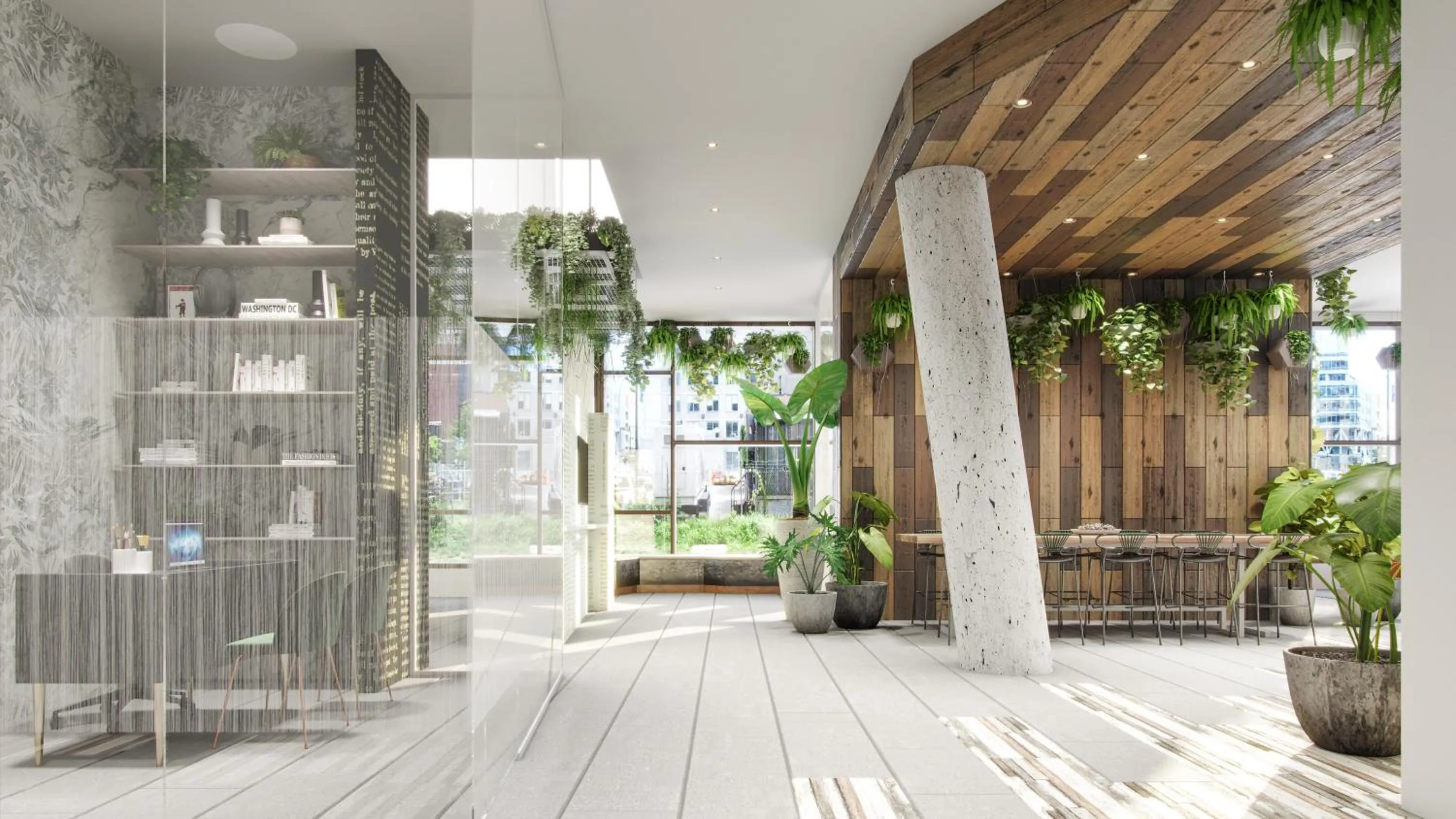 Lobby or reception in Coda on Half, a Placemakr Experience - Navy Yard