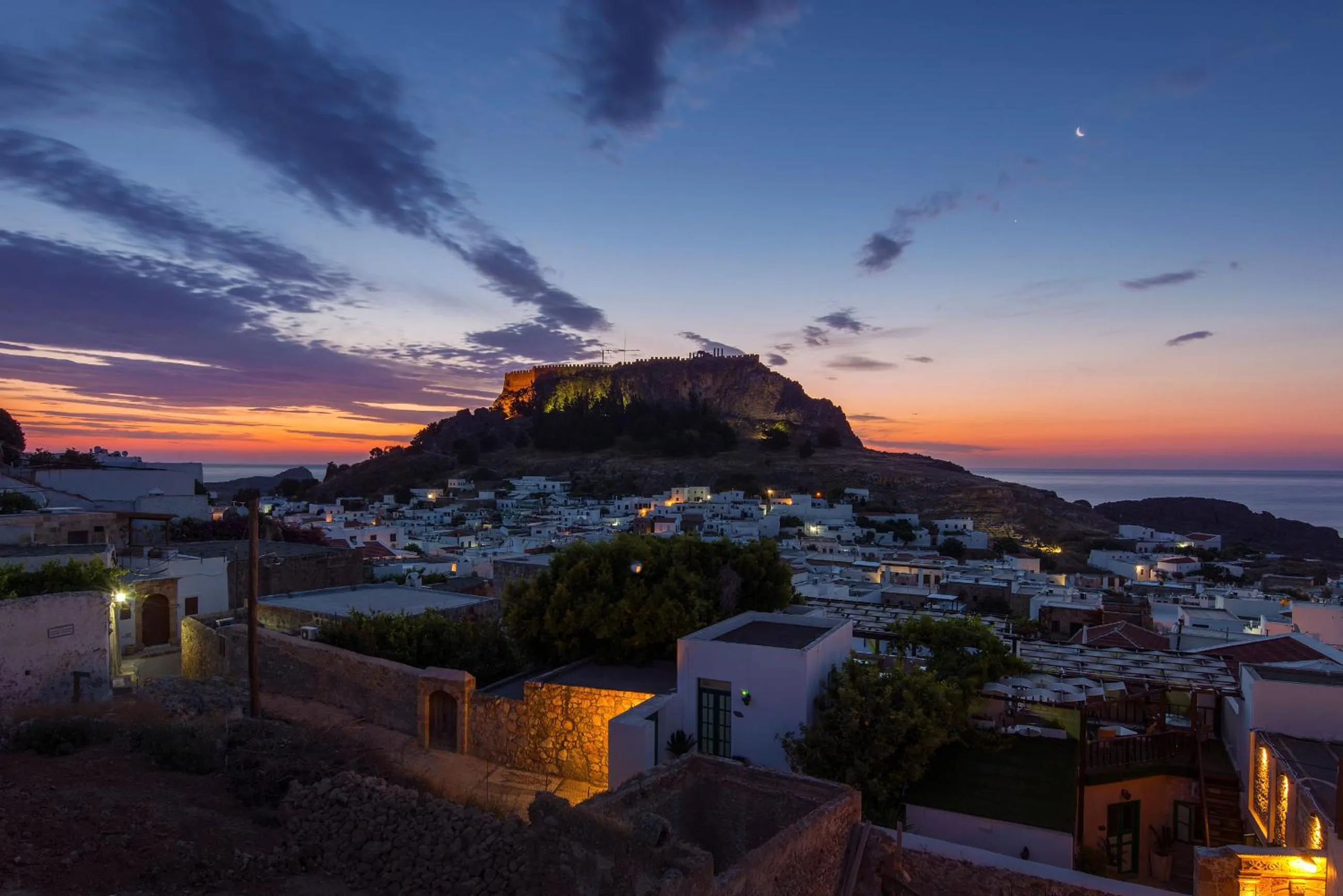 View (from property/room) in Lindos Harmony Suites