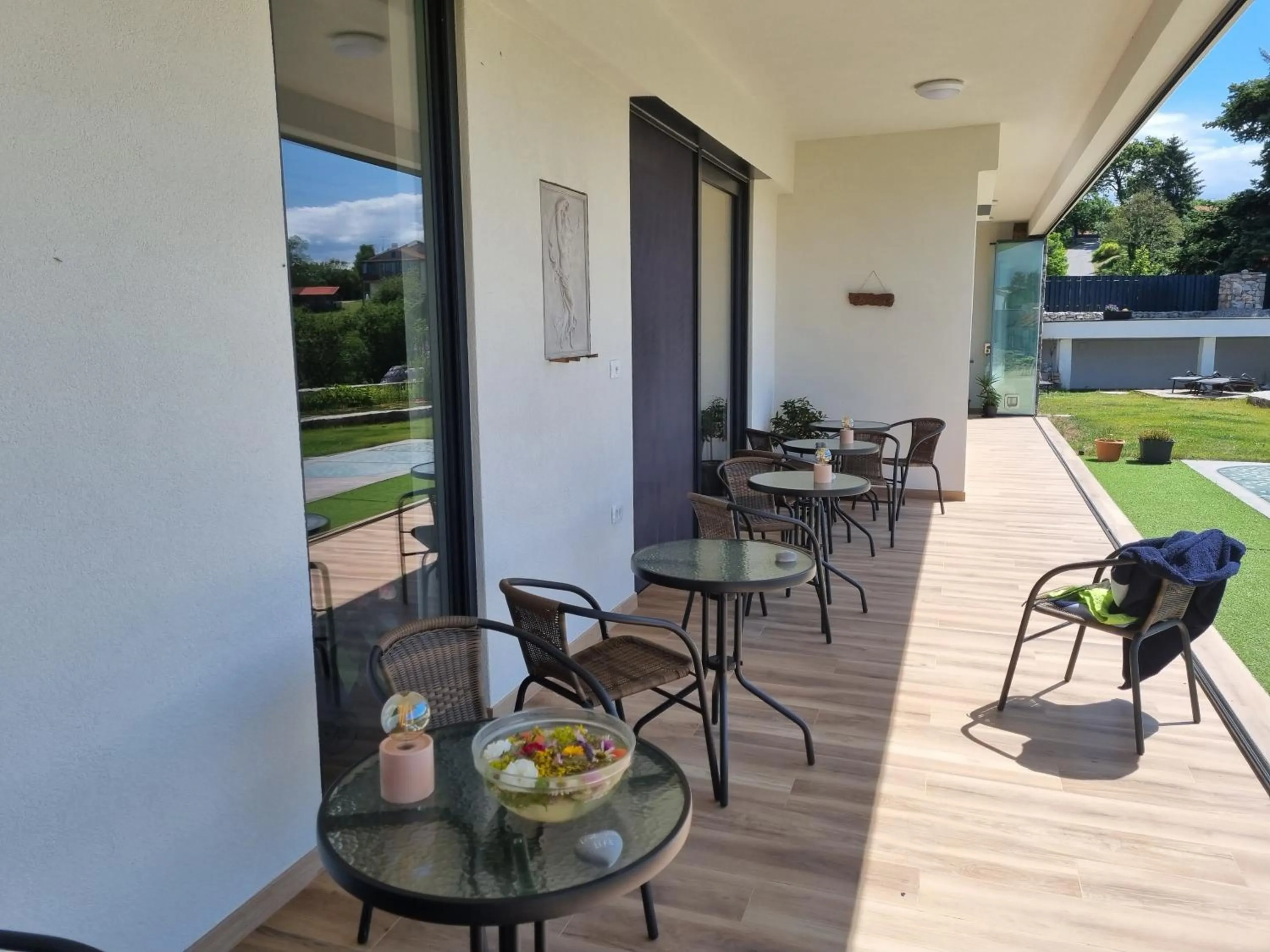 Patio in Shamarè Resort & Wellness Spa