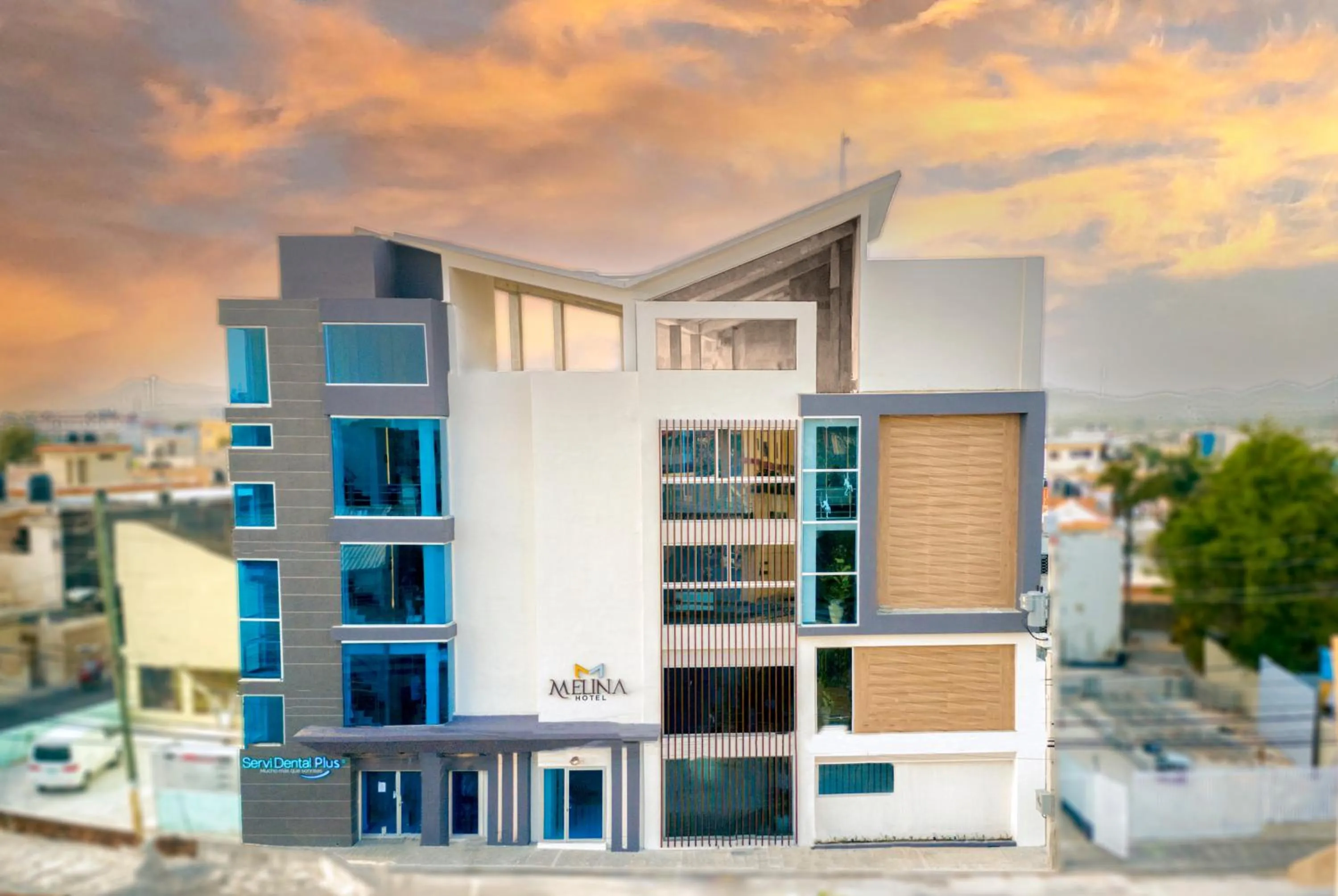 Property building in Melina Hotel