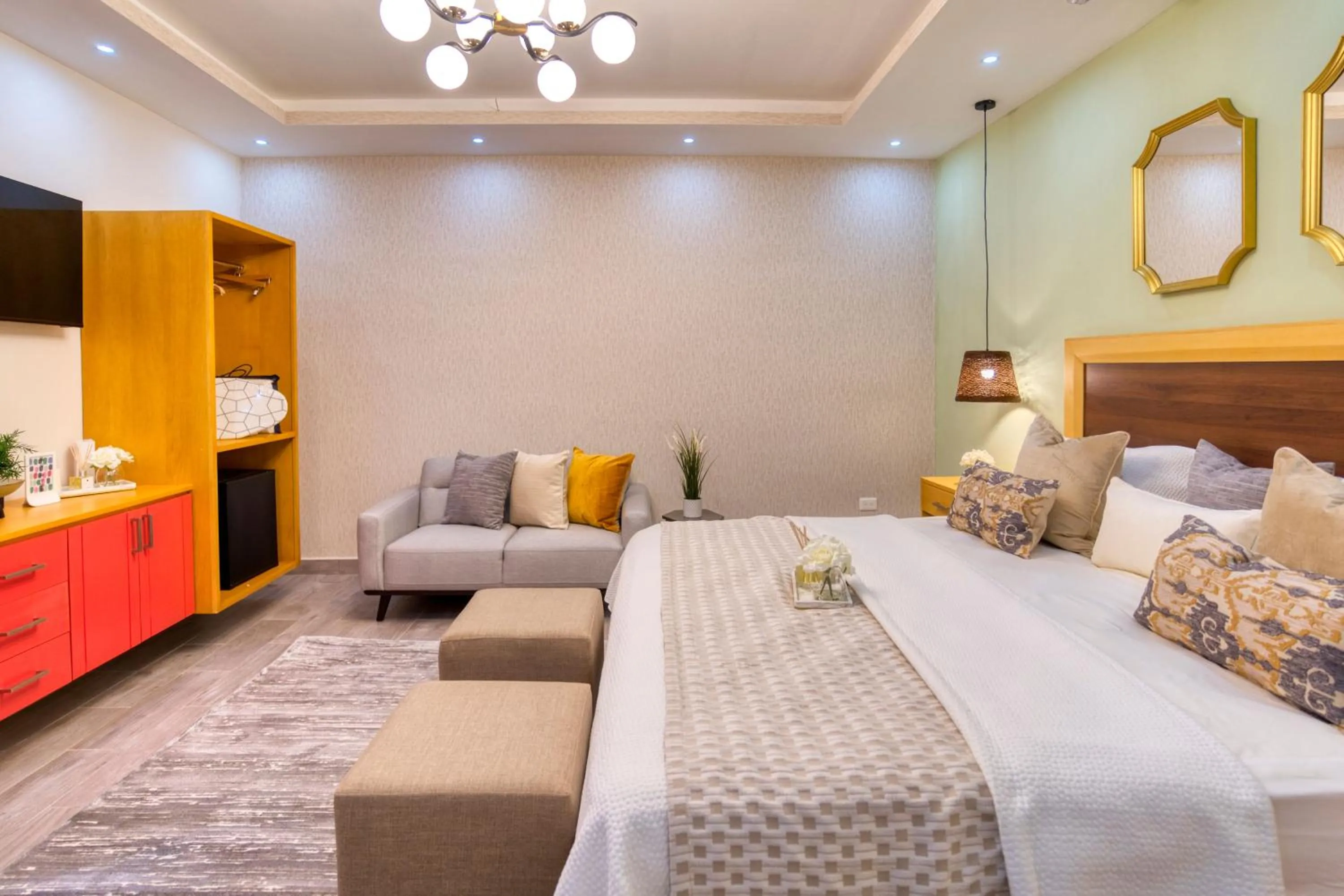 Photo of the whole room, Bed in Melina Hotel