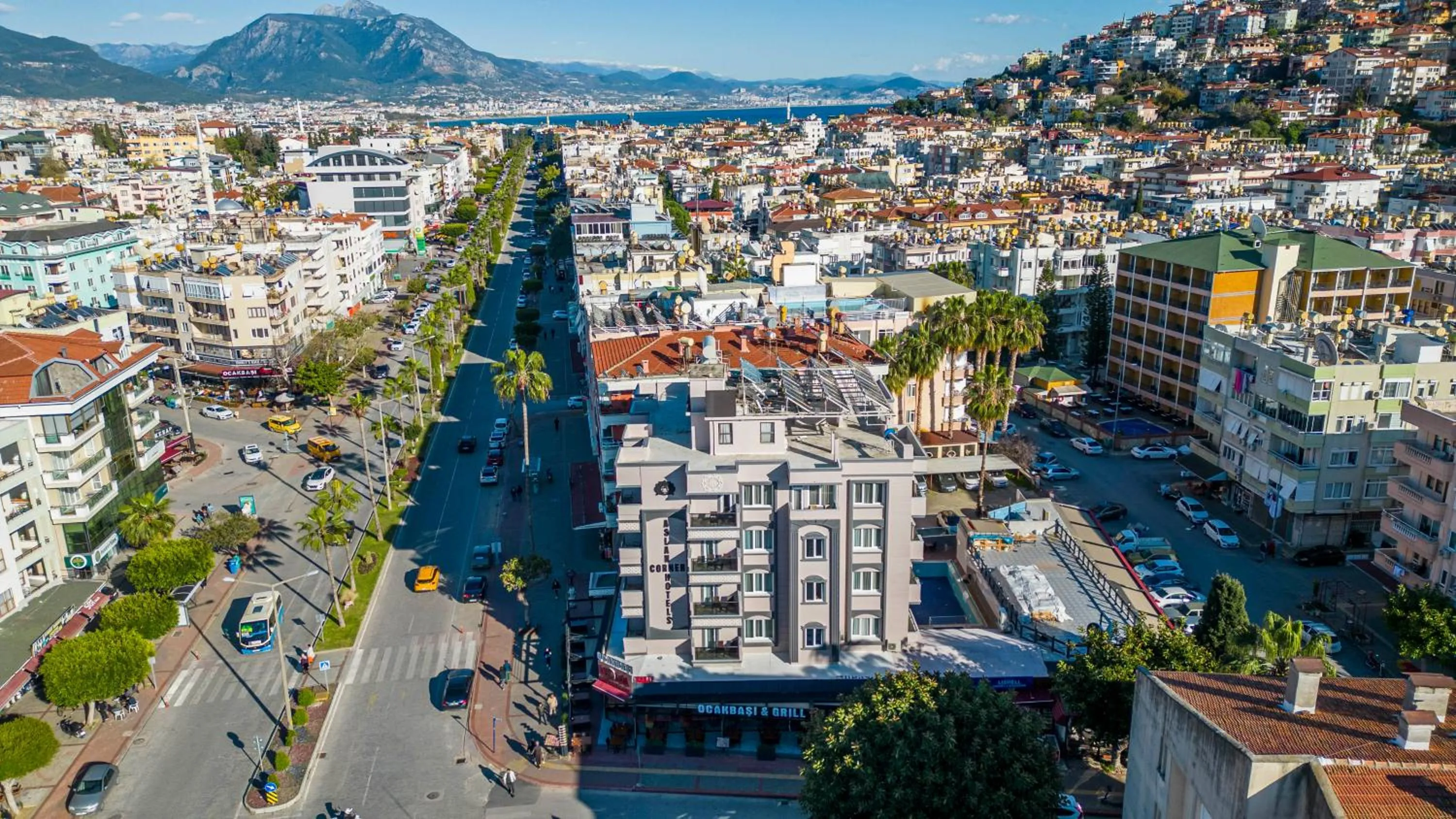 Property building in Aslan Corner Hotel