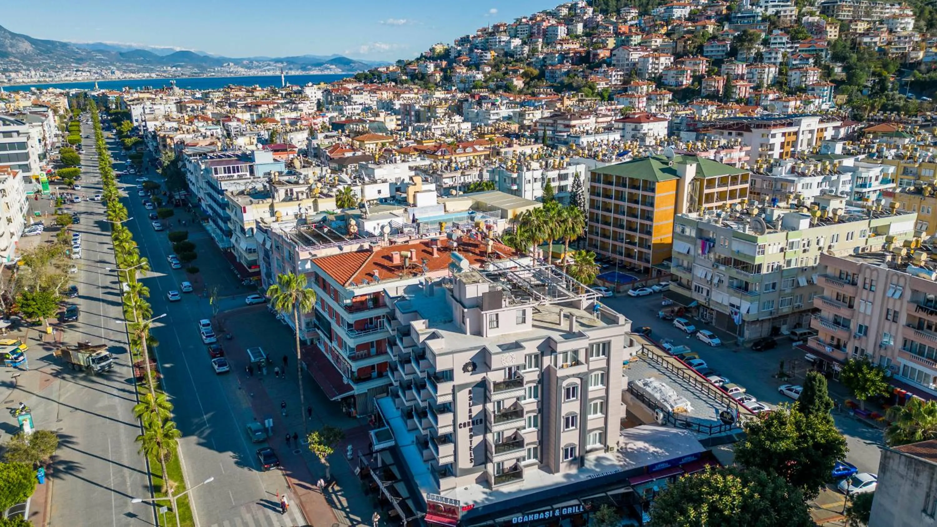 Property building in Aslan Corner Hotel