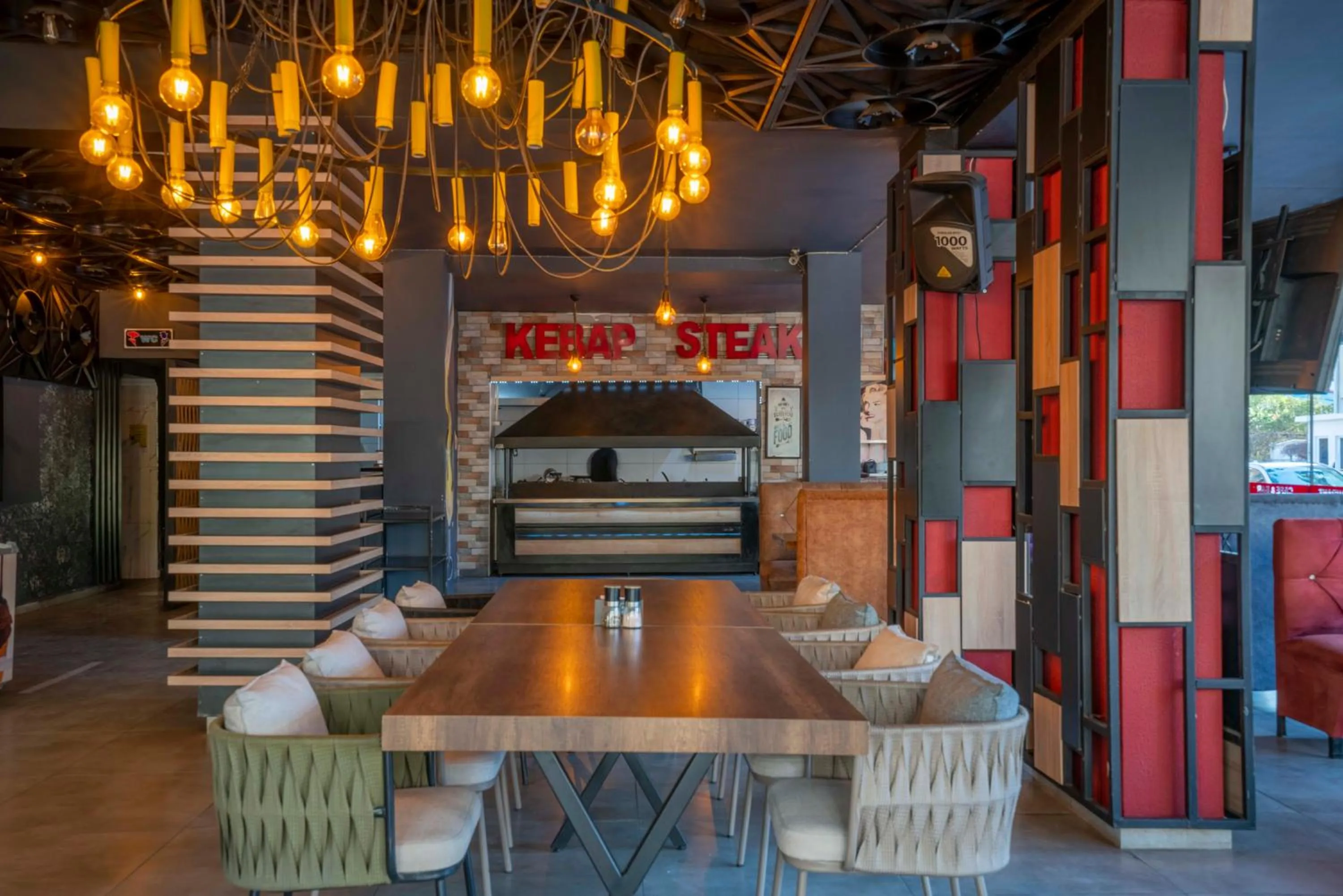 Seating area in Aslan Corner Hotel