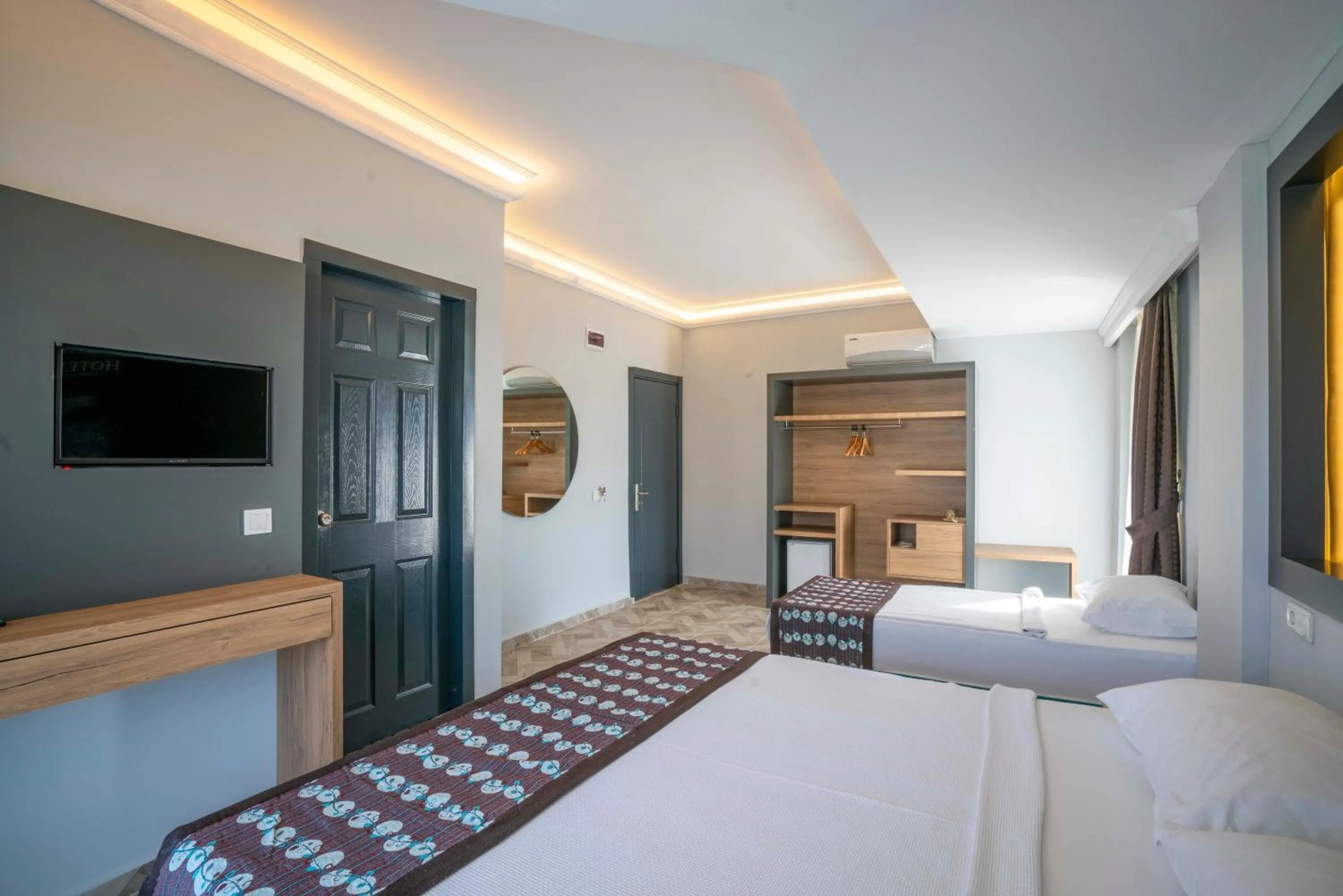 Bed in Aslan Corner Hotel