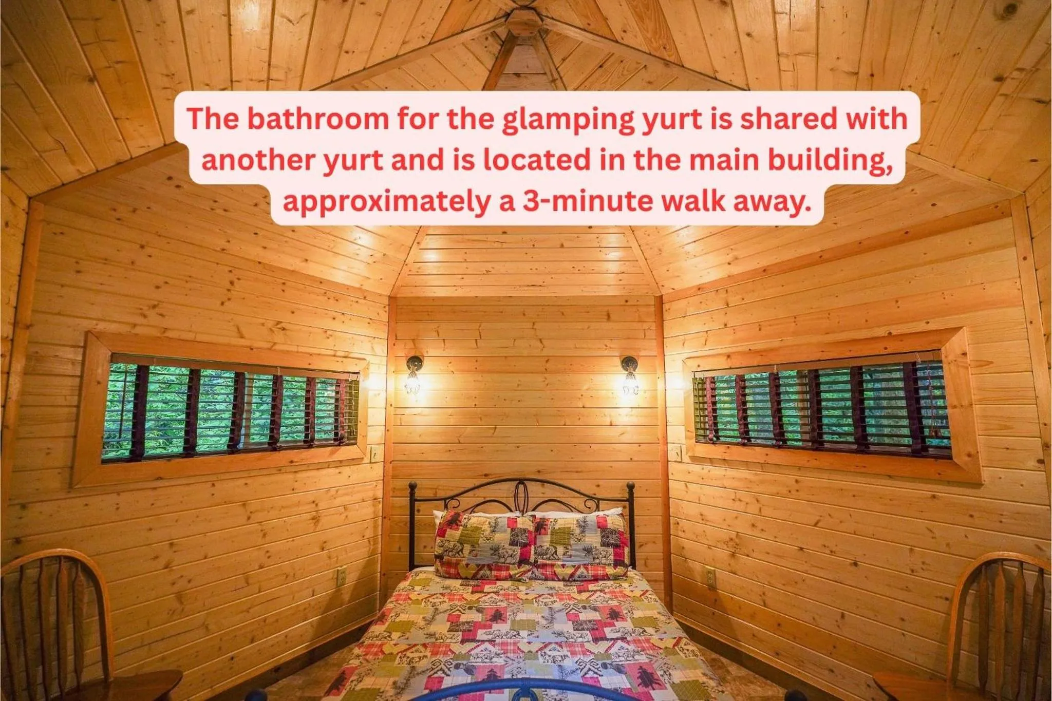 Bed in Alexander's Lodge