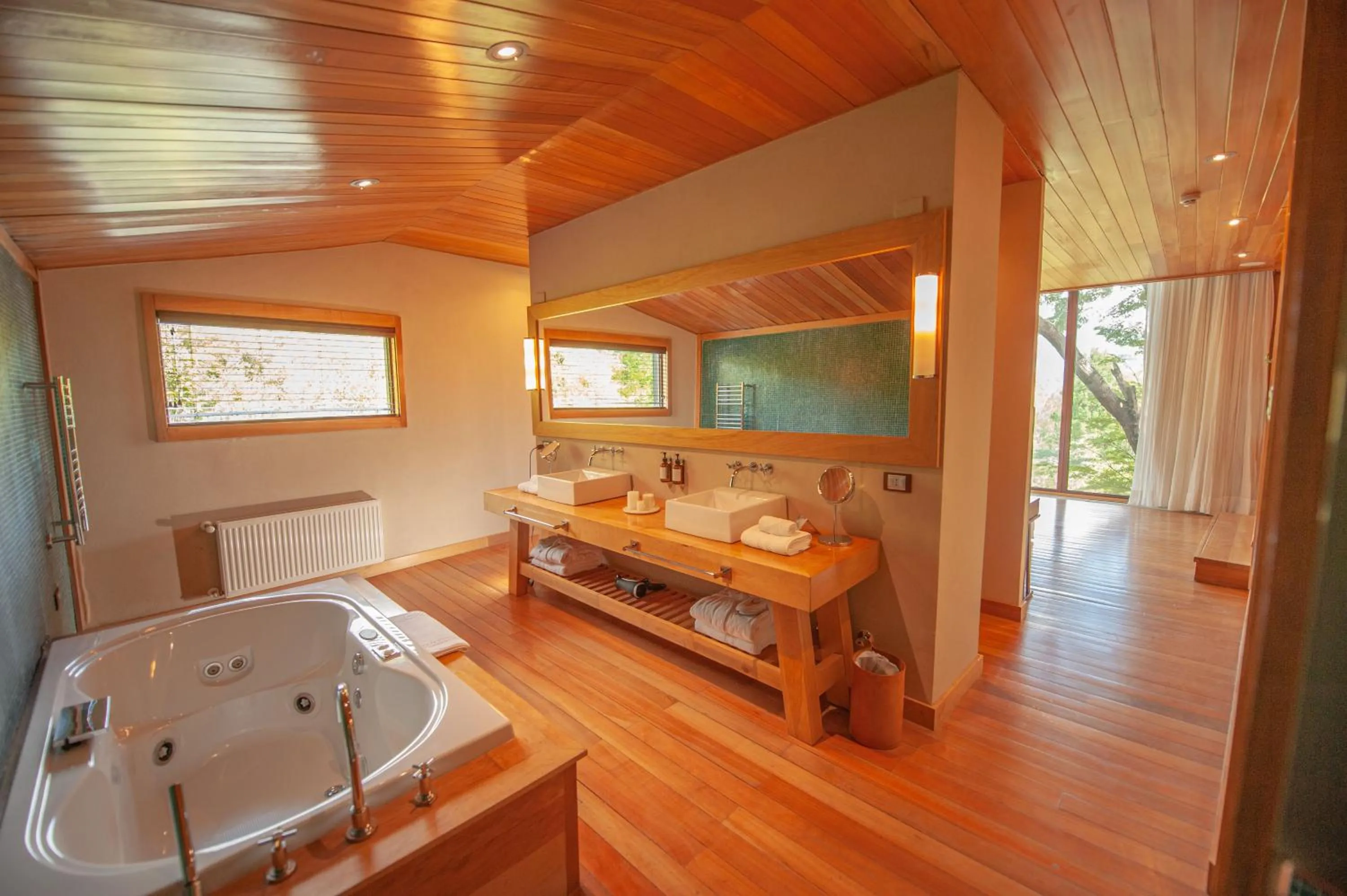 Bathroom in Uman Lodge Patagonia Chile