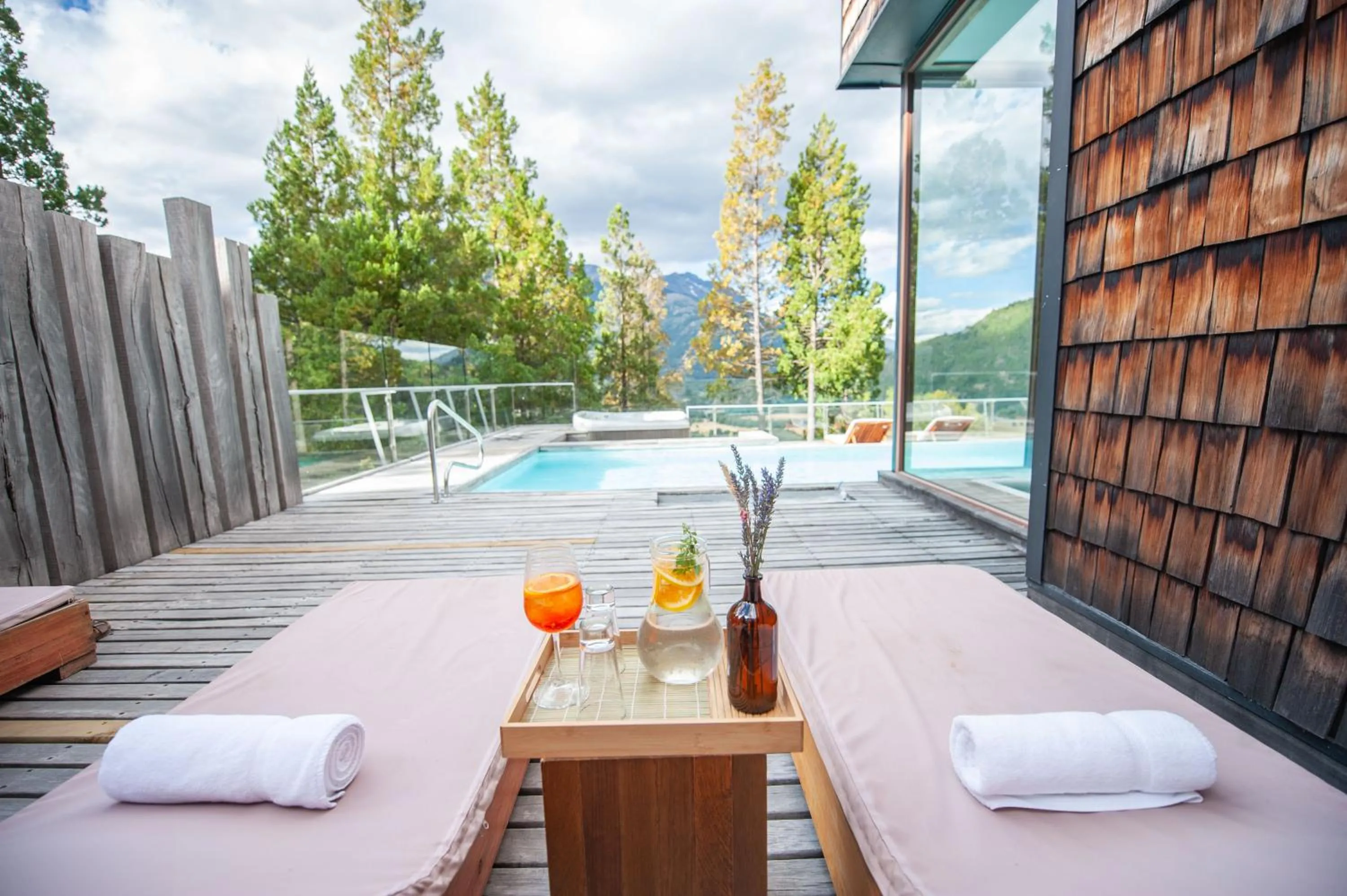 Natural landscape in Uman Lodge Patagonia Chile