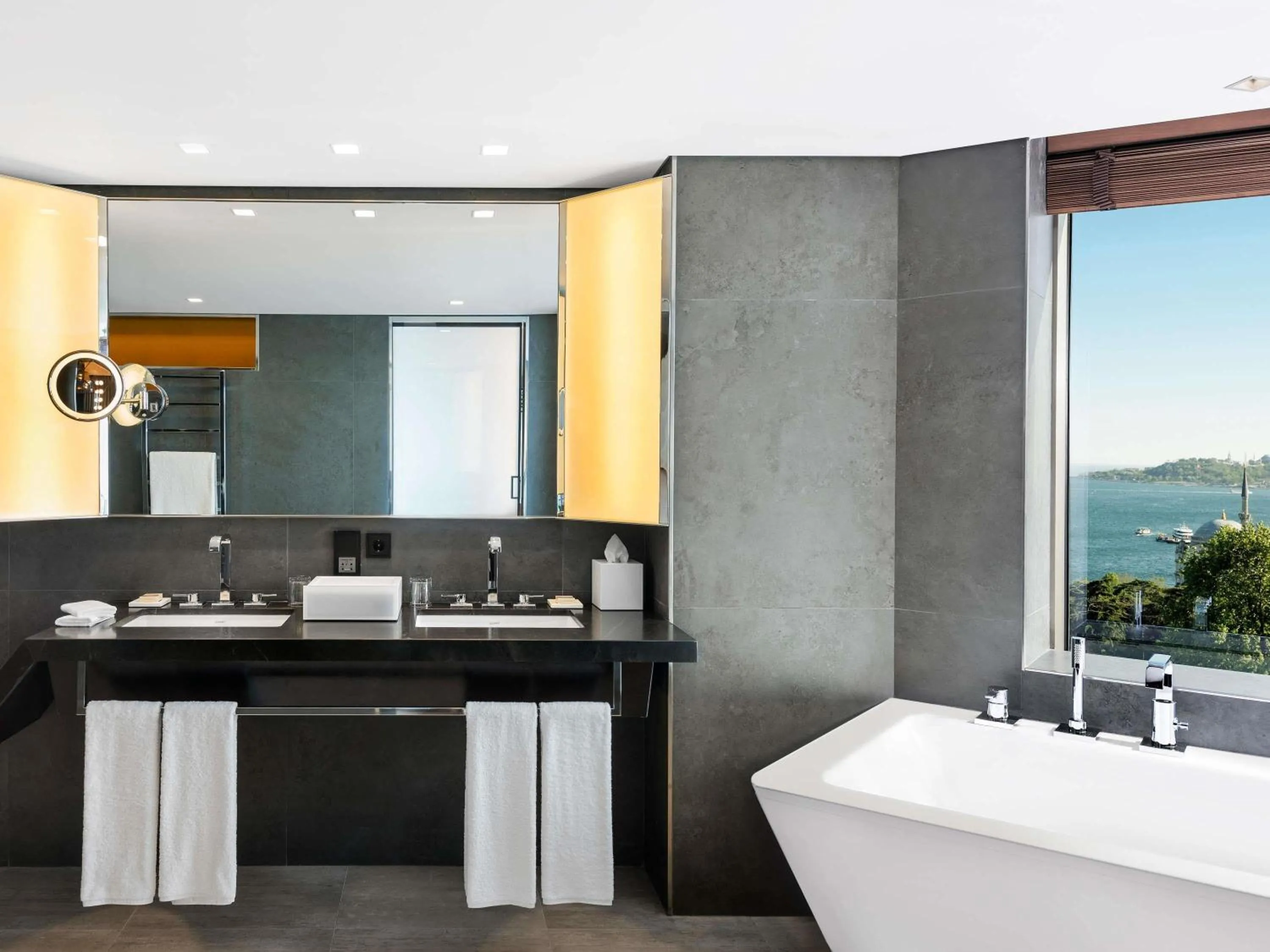 Bathroom in Swissotel The Bosphorus Istanbul