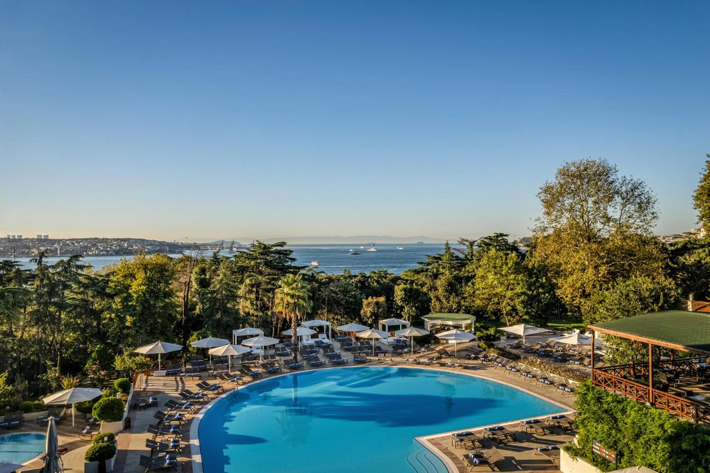 Swimming pool in Swissotel The Bosphorus Istanbul