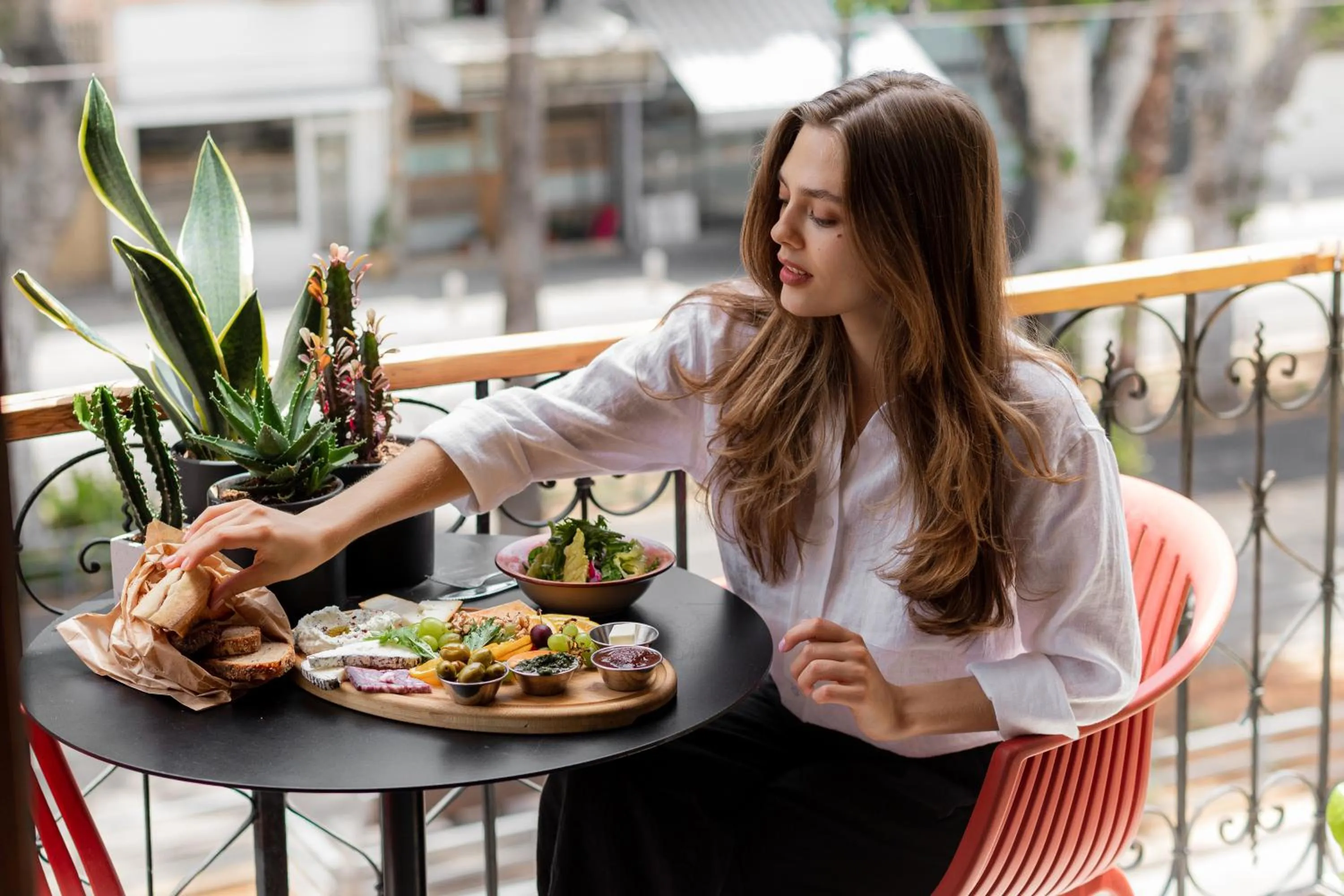 People in DeBlox living - Alhambra Apartments