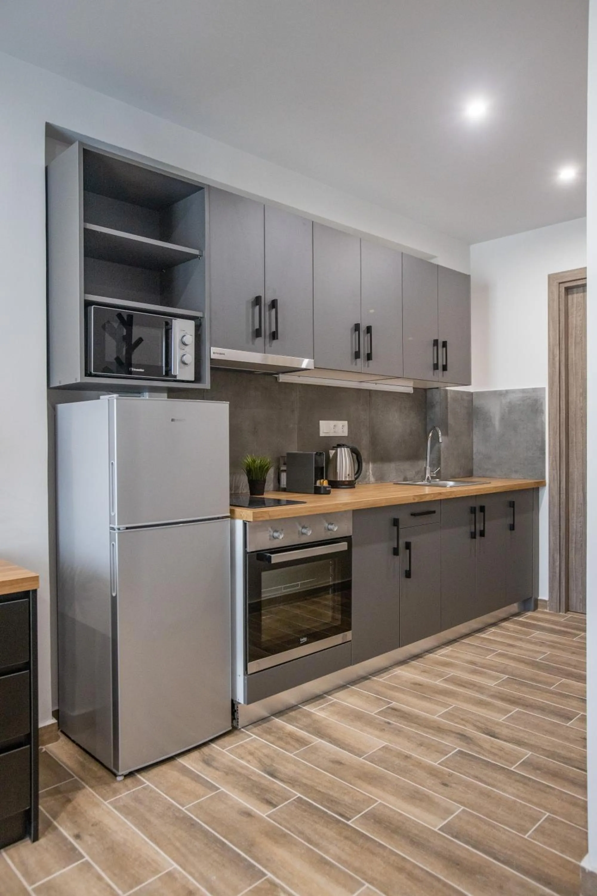 Kitchen or kitchenette in Raise Averof Serviced Apartments
