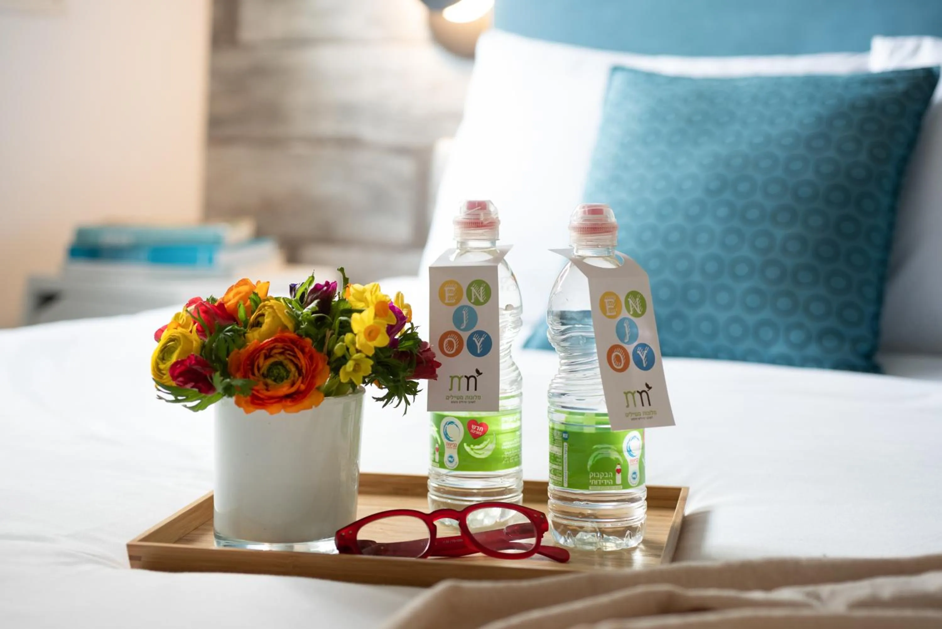 Bed in Metulla Travel Hotel