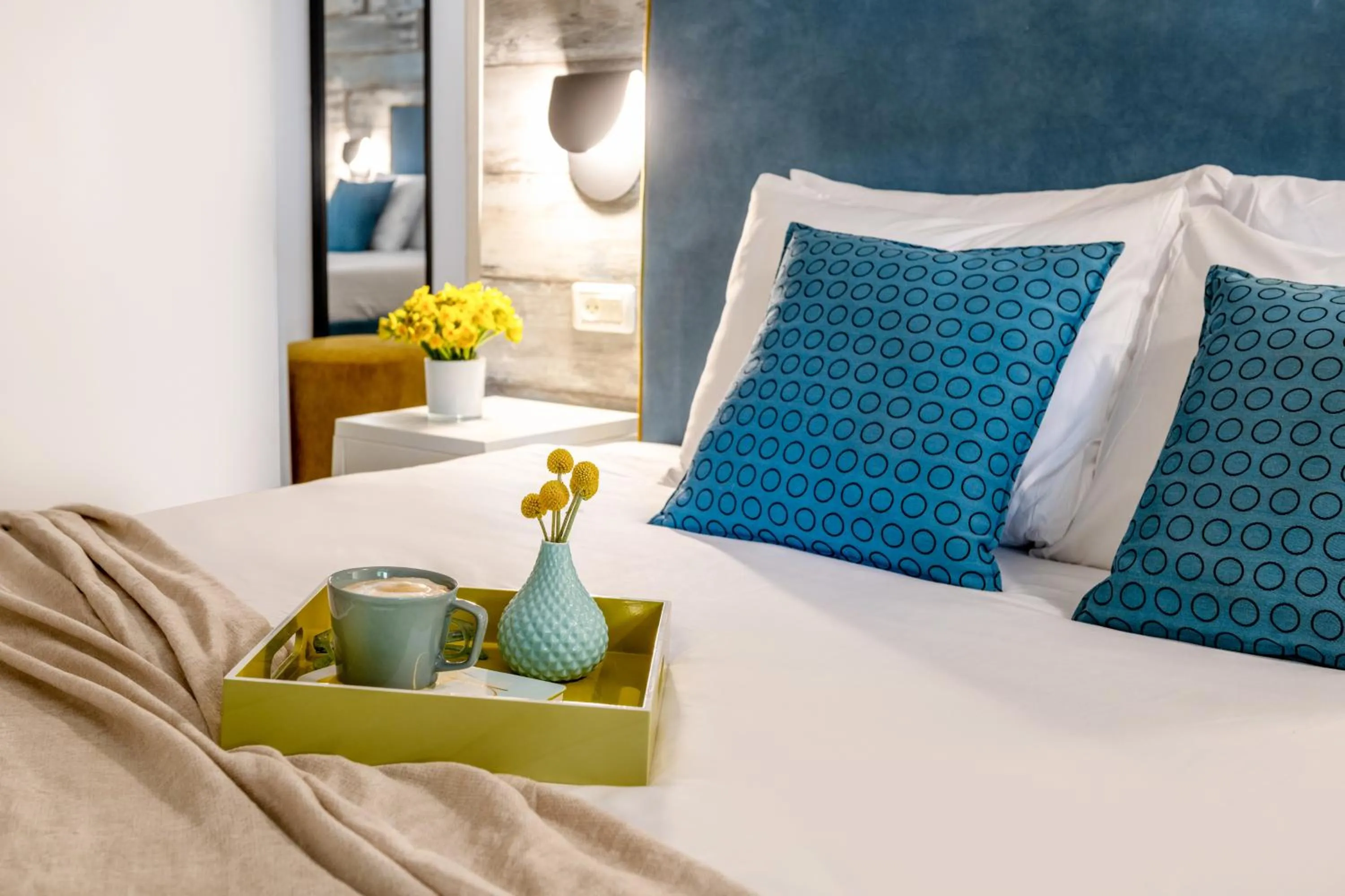 Bed in Metulla Travel Hotel