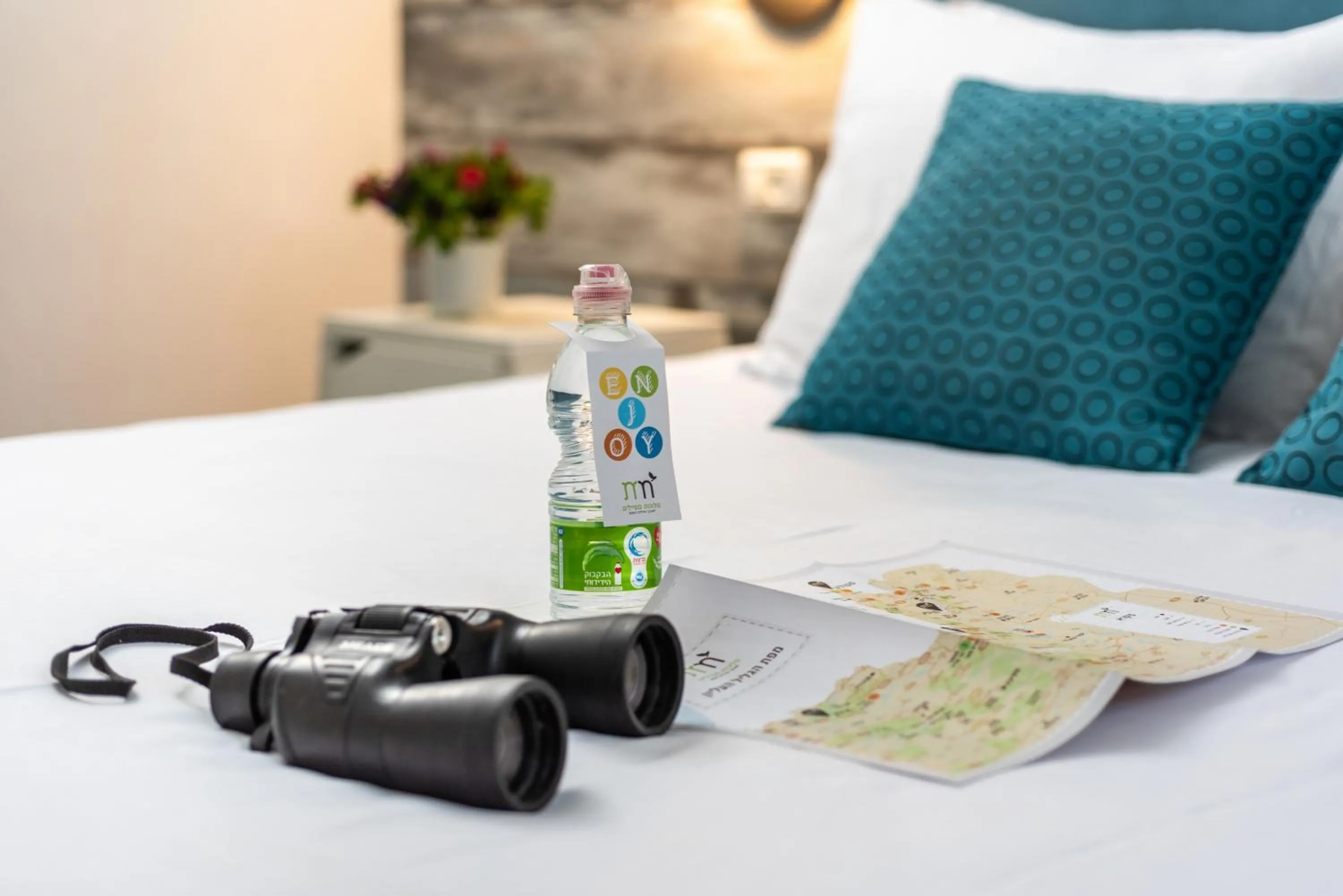 Bed in Metulla Travel Hotel