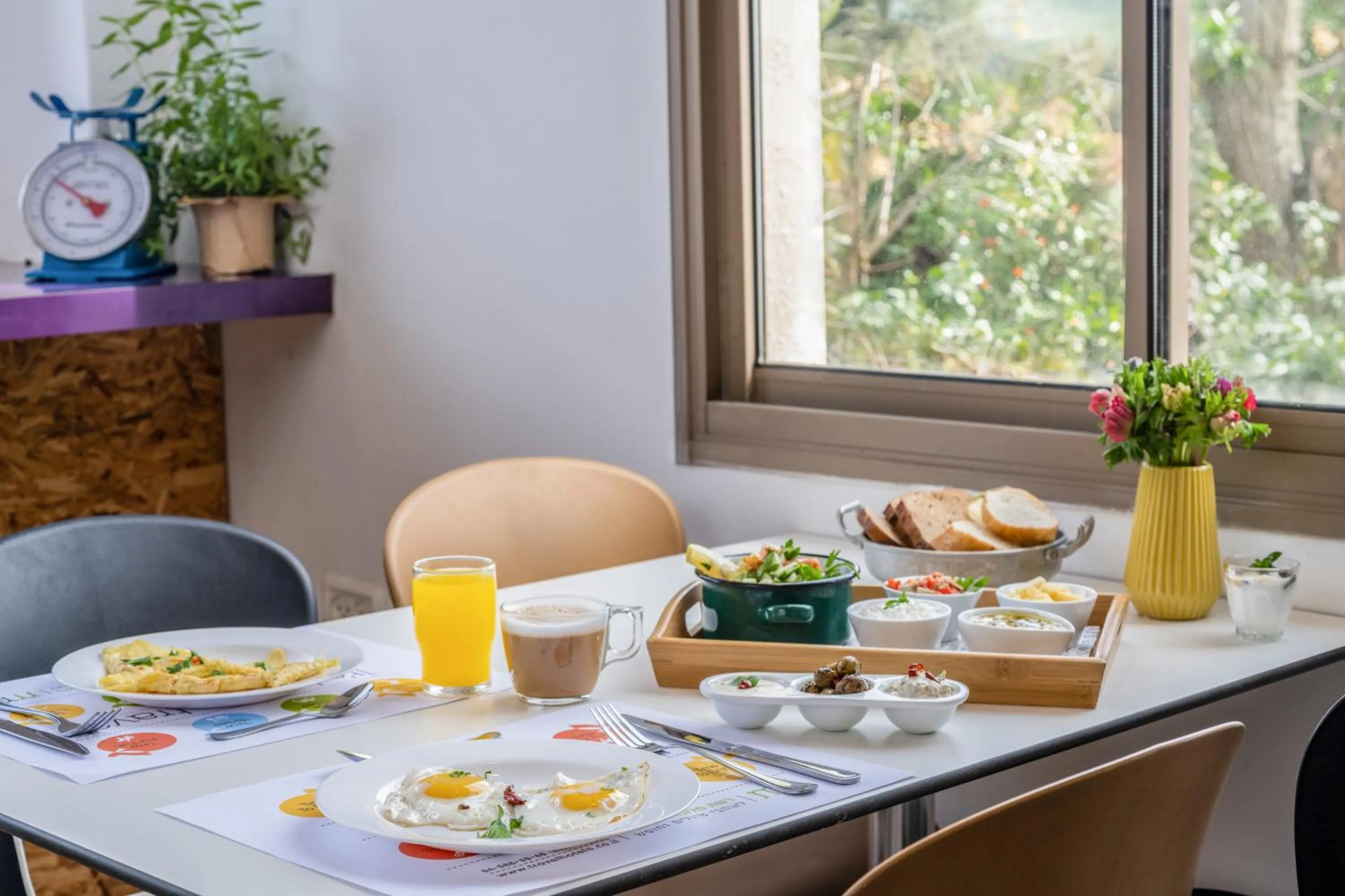 Continental breakfast in Metulla Travel Hotel