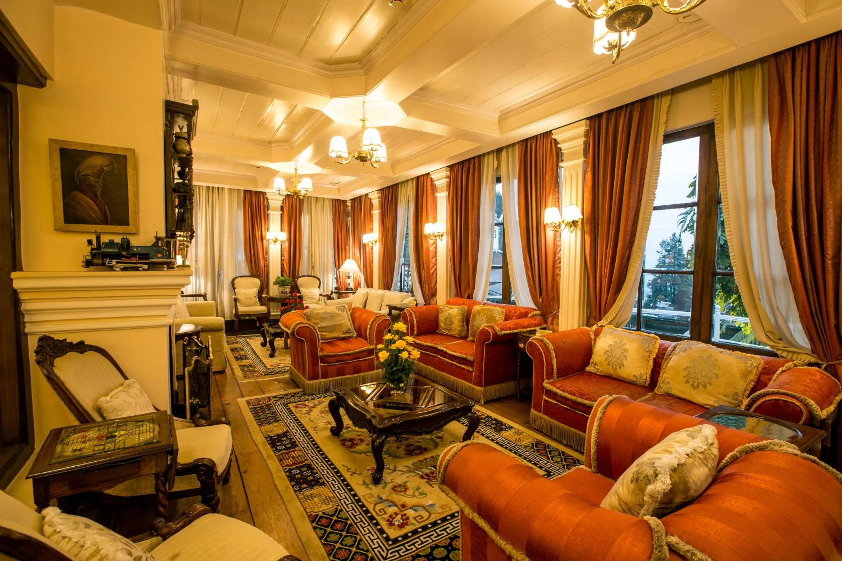 Seating area in The Elgin, Darjeeling - Heritage Resort & Spa