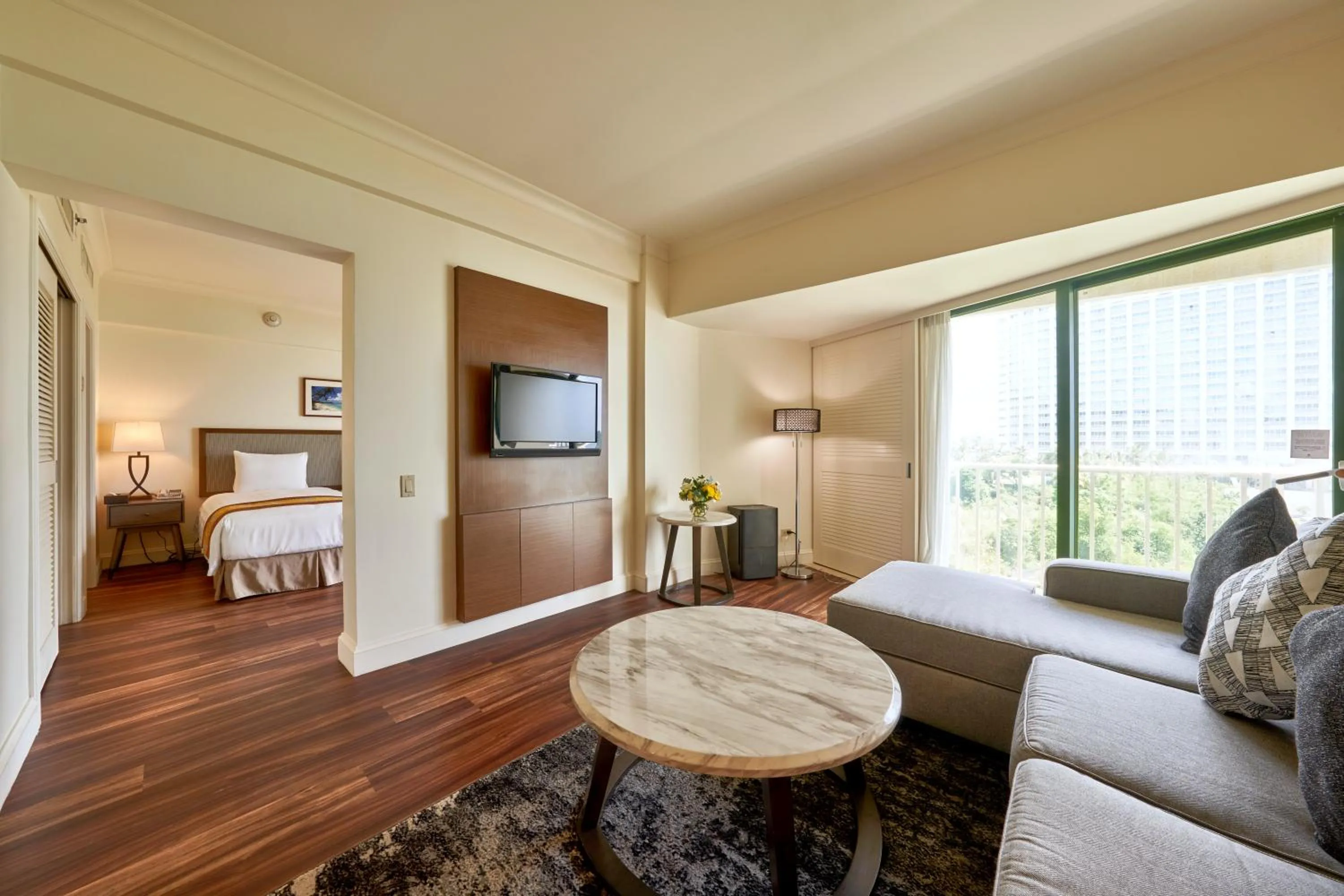 Bed in Lotte Hotel Guam