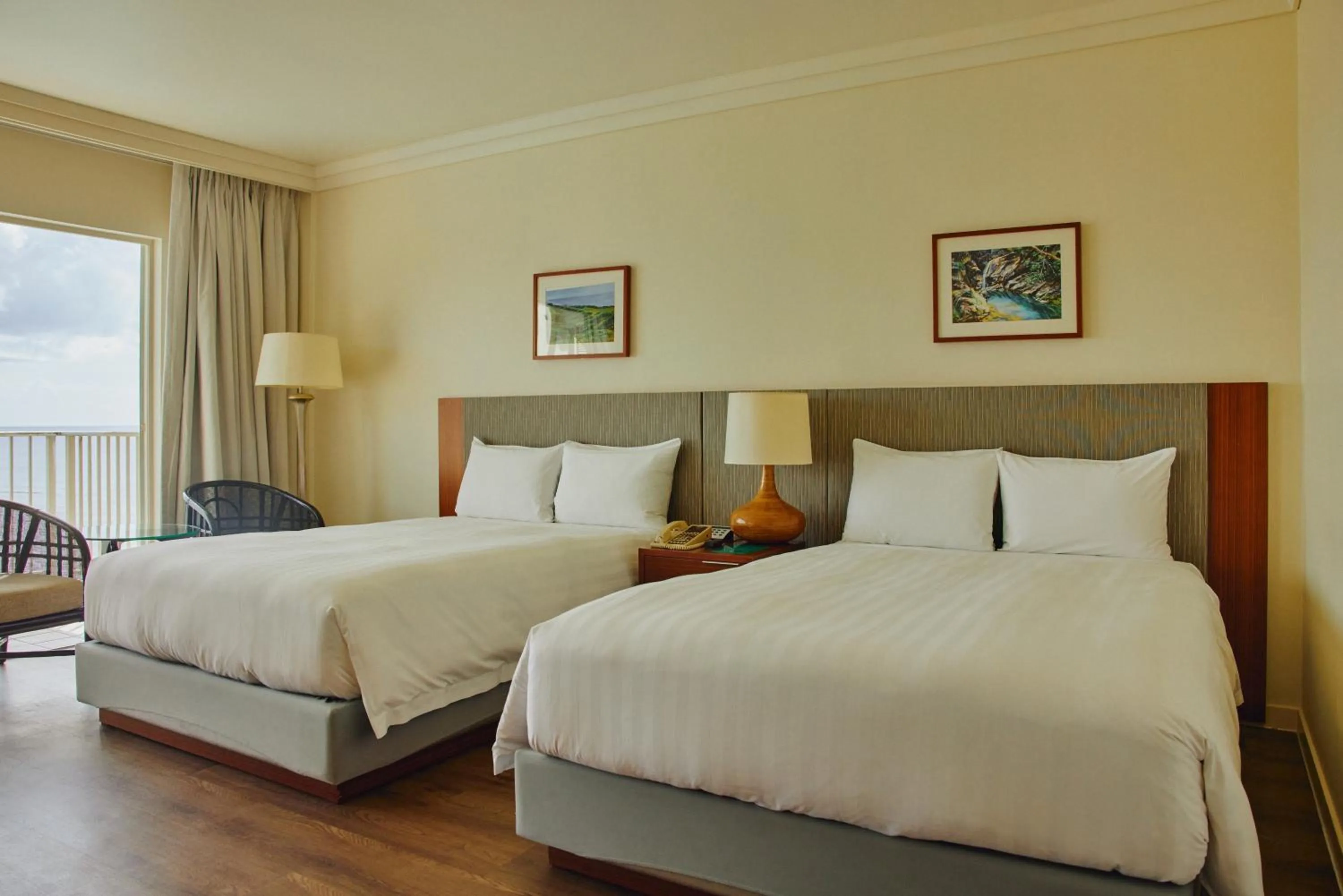 Bed in Lotte Hotel Guam