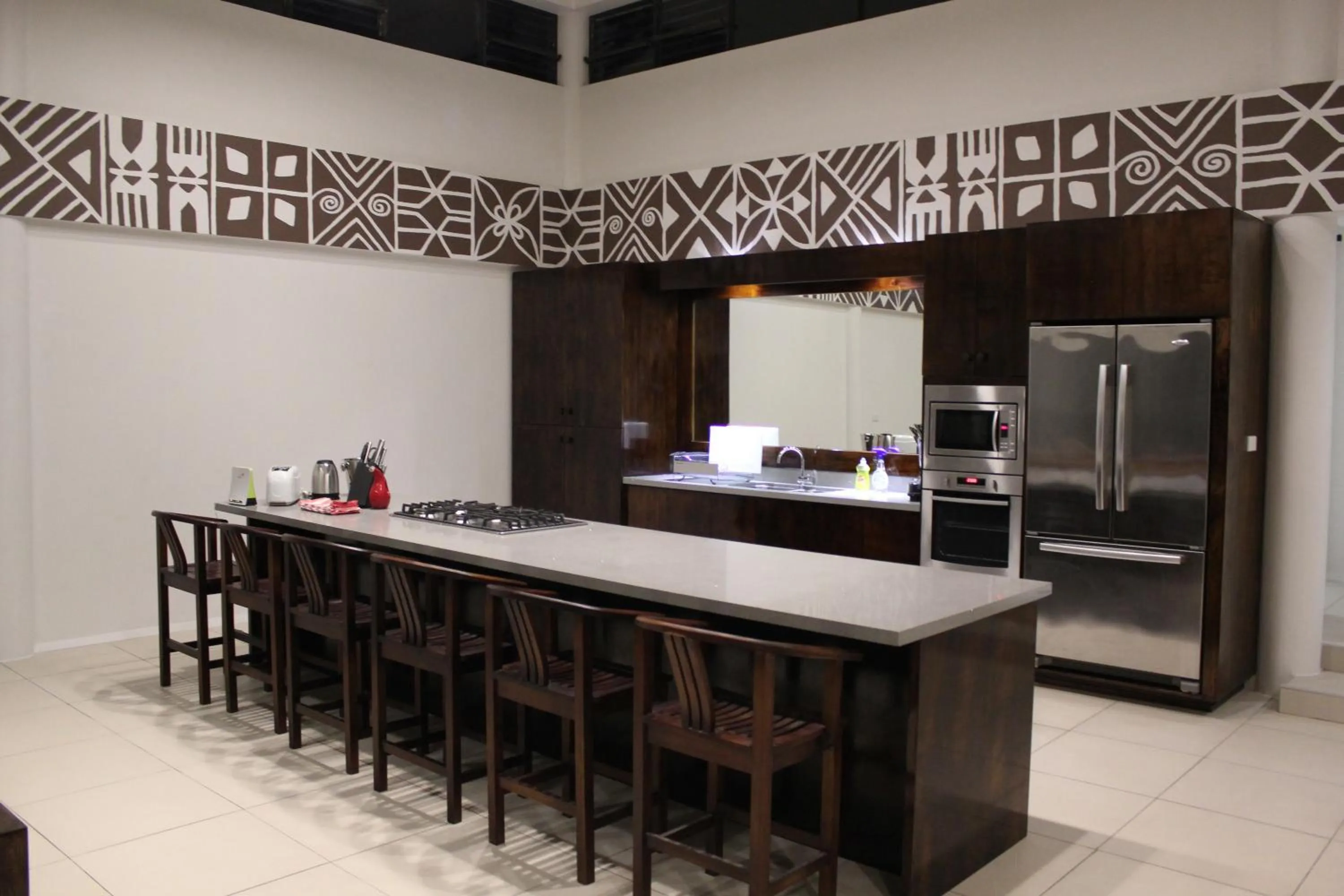 Kitchen or kitchenette in Sapphire Bay Fiji