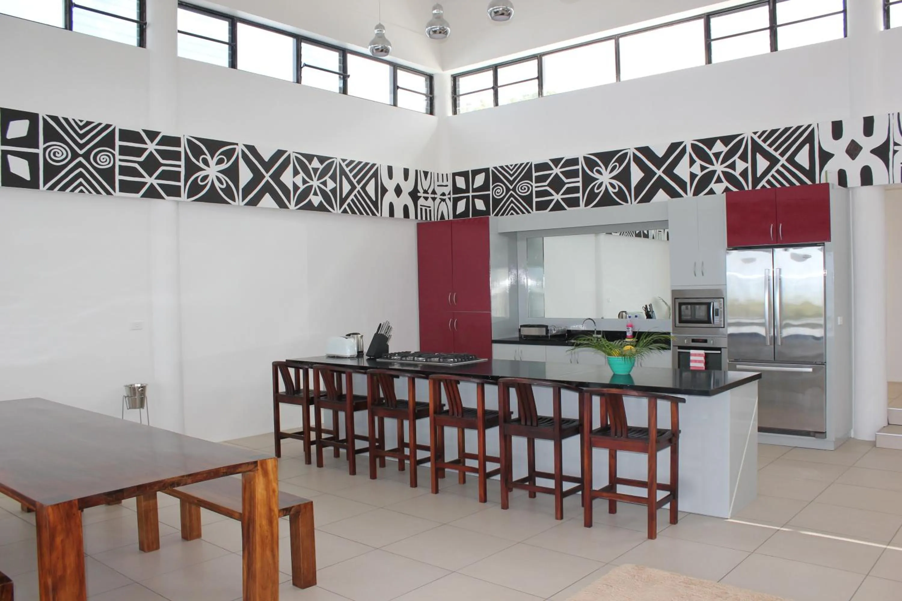 Kitchen or kitchenette in Sapphire Bay Fiji