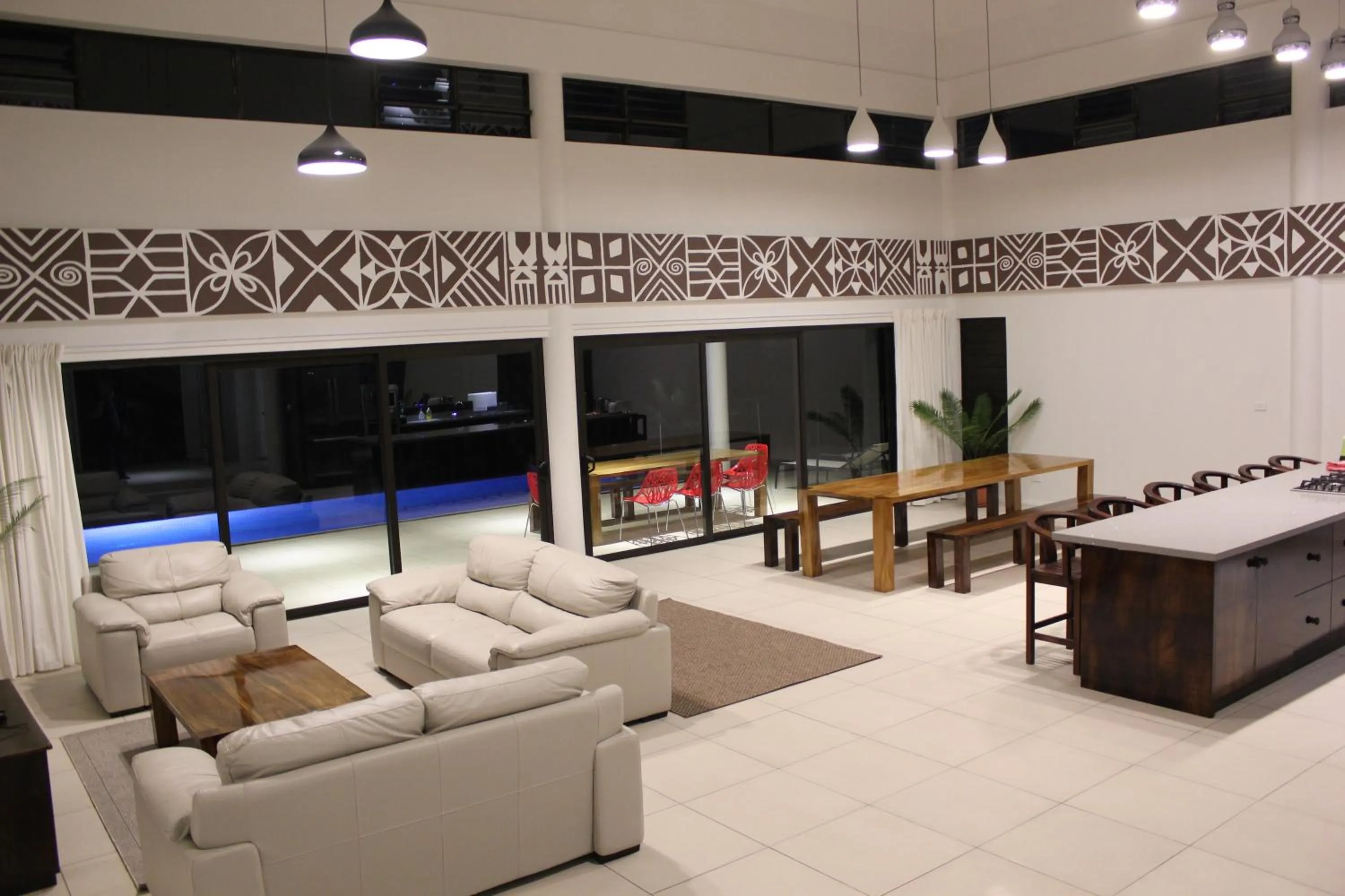 Night in Sapphire Bay Fiji