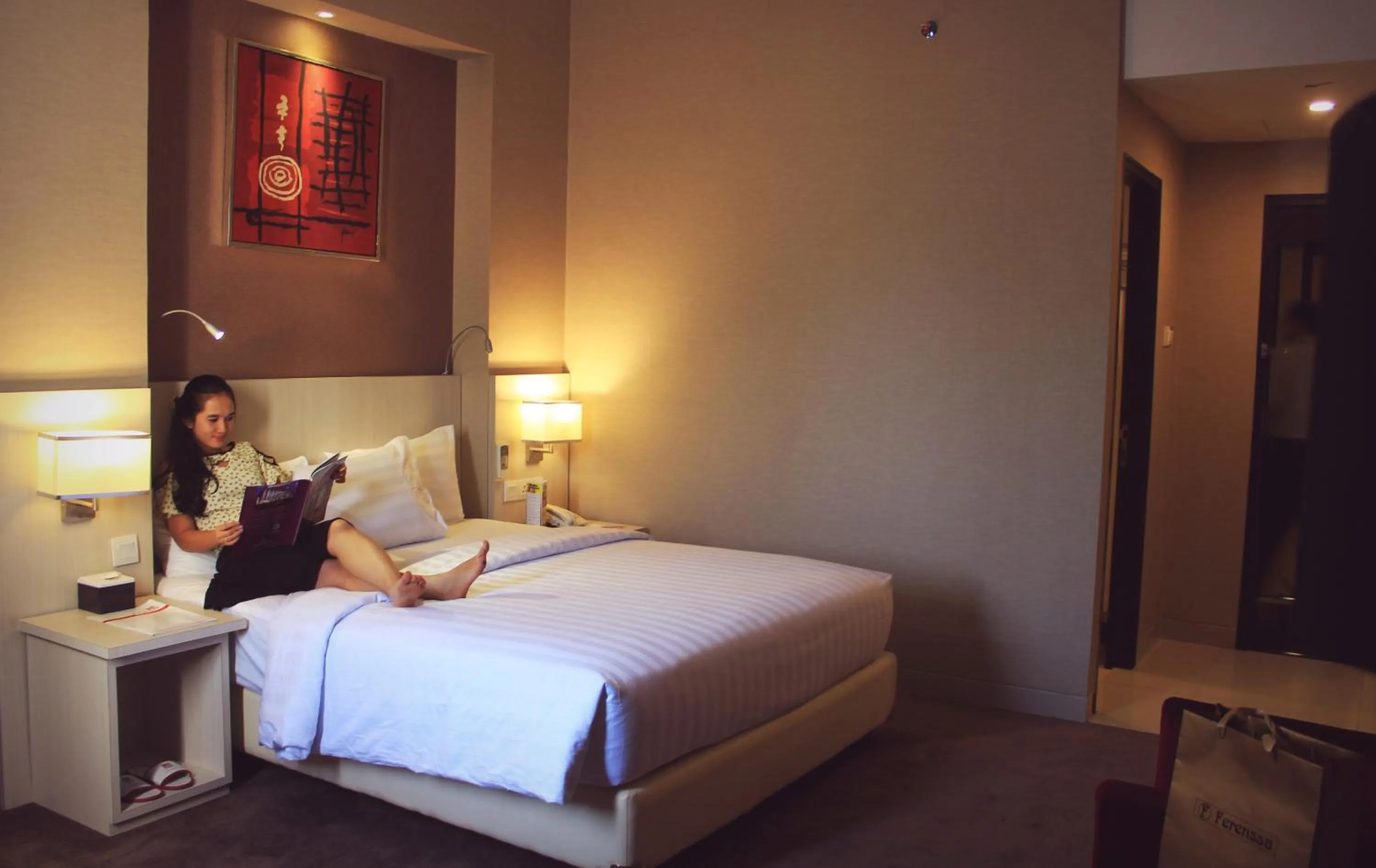 Photo of the whole room, Bed in Biz Hotel Batam