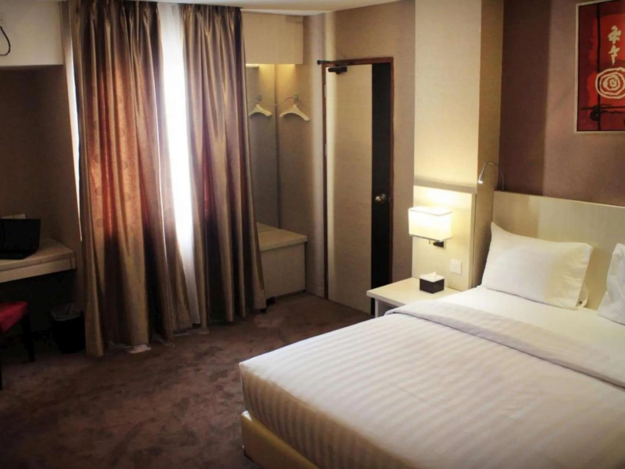 Bed in Biz Hotel Batam