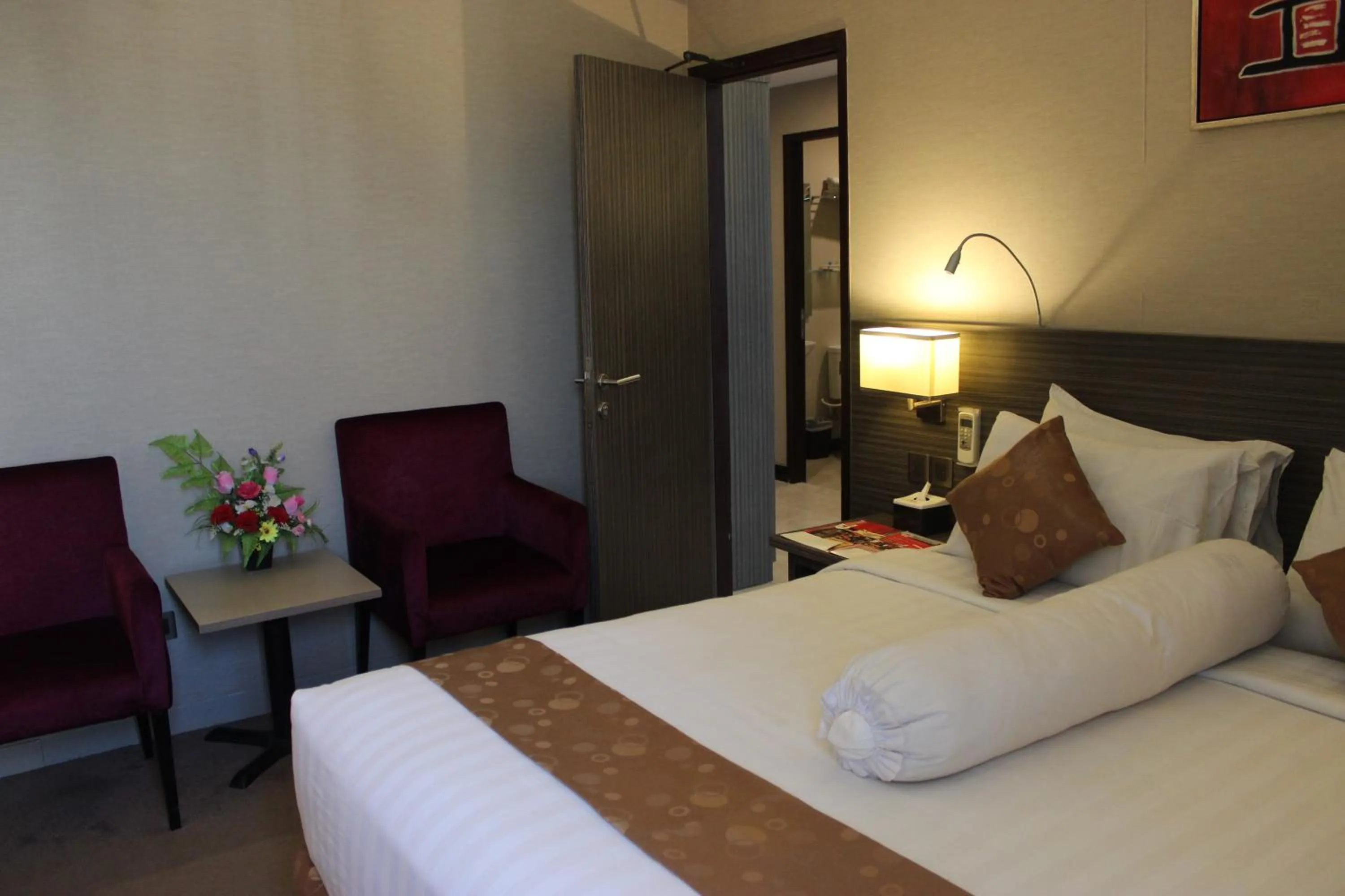 Bed in Biz Hotel Batam