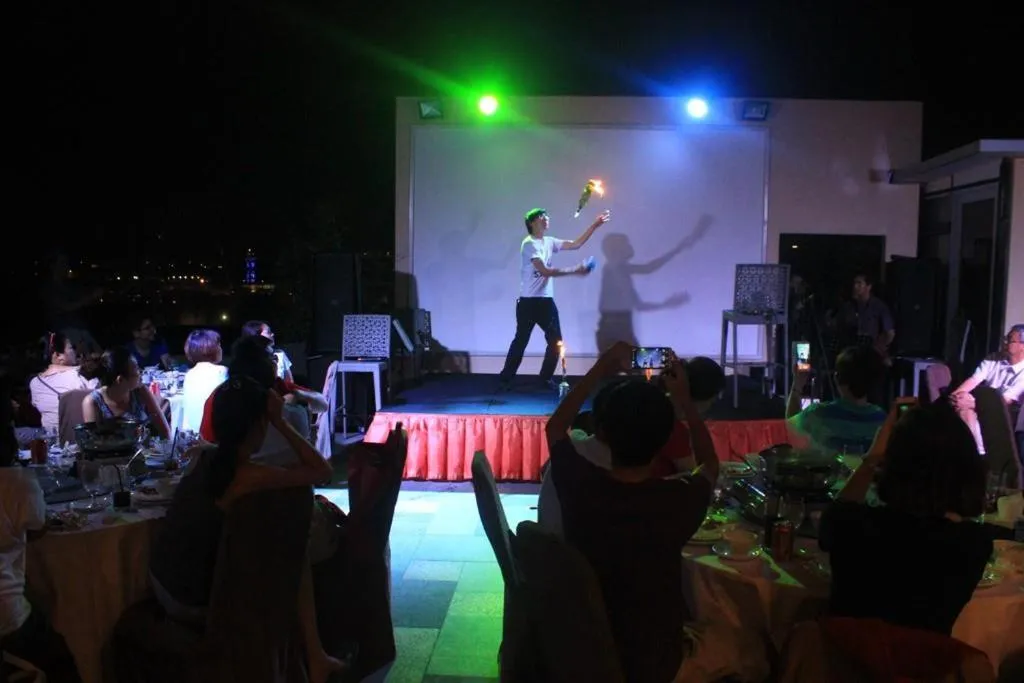 group of guests in Biz Hotel Batam