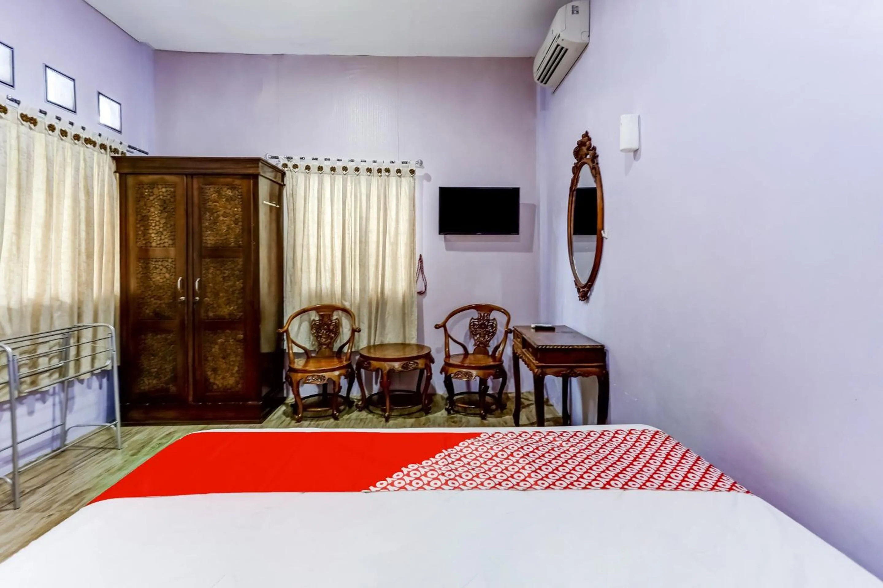 Bedroom in Hotel O Rumah Cantik Homestay Syariah