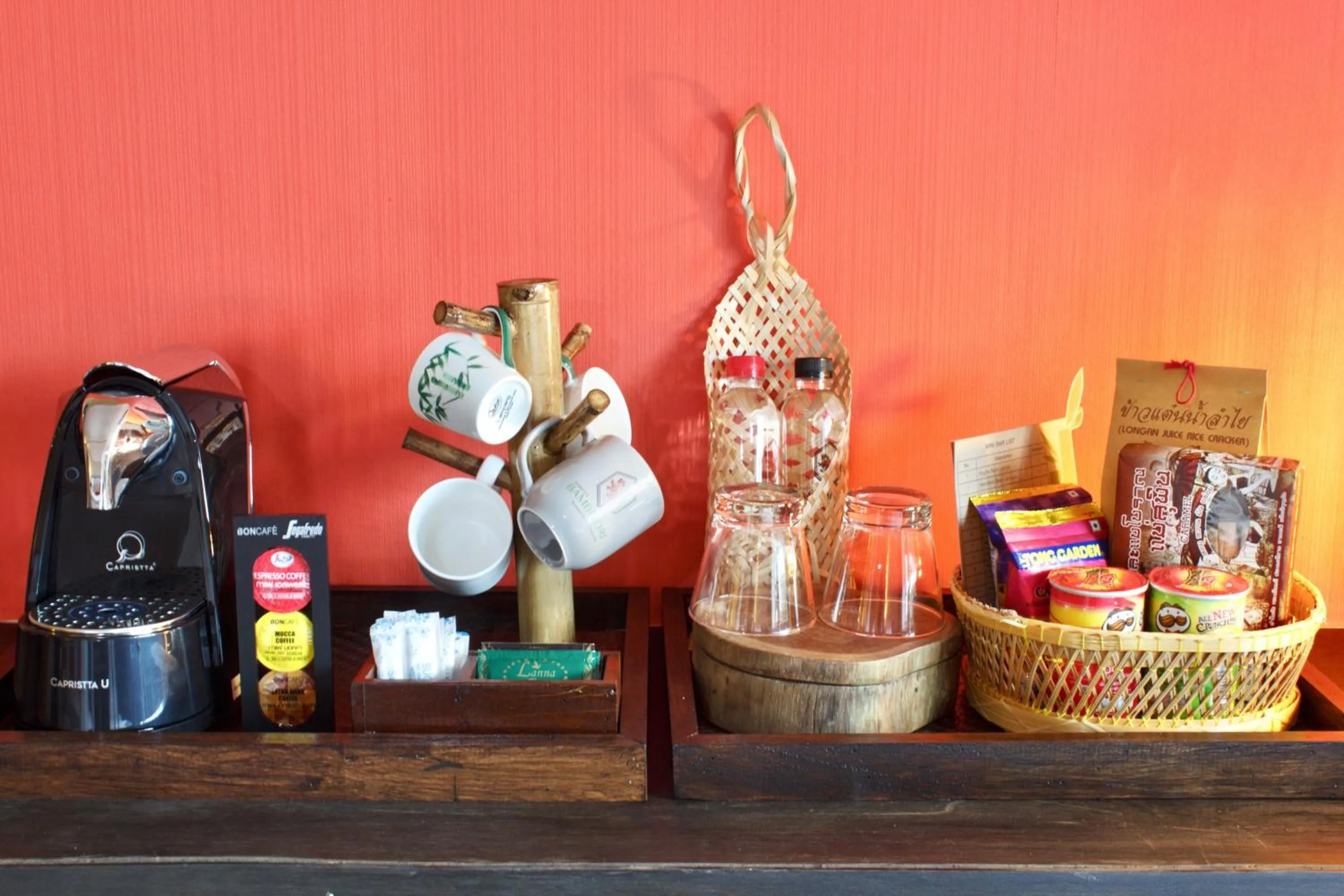 Coffee/tea facilities in Bamboori Boutique Resort